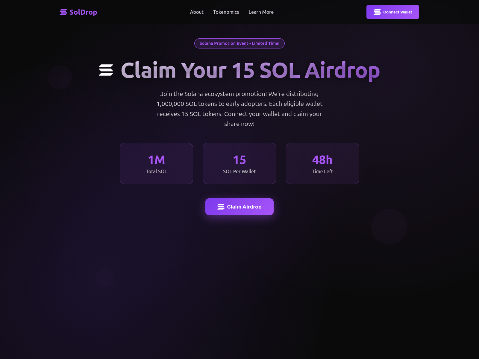 Screenshot of x-solana.fun