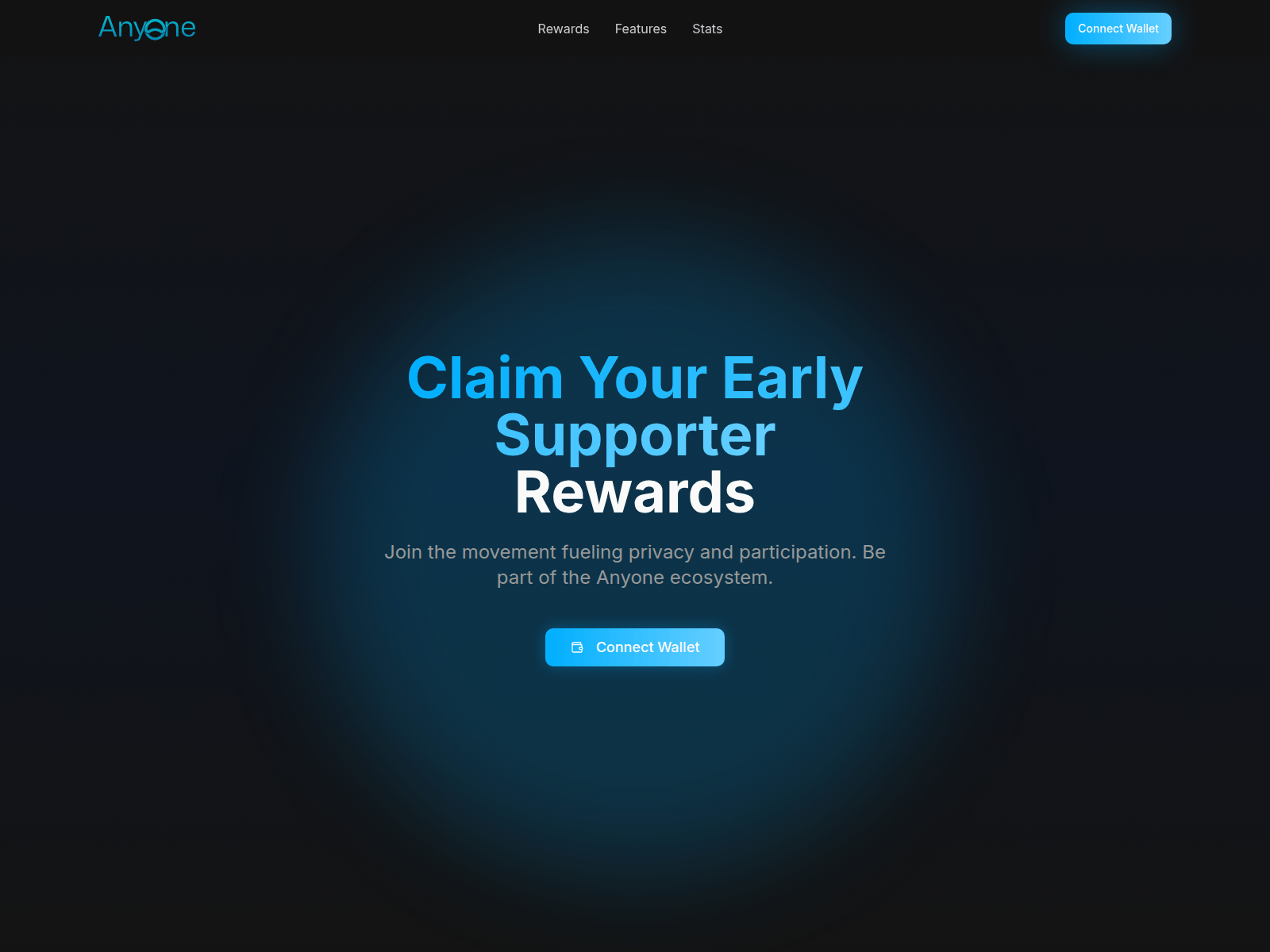 Screenshot of www.anyone-fdn.uno