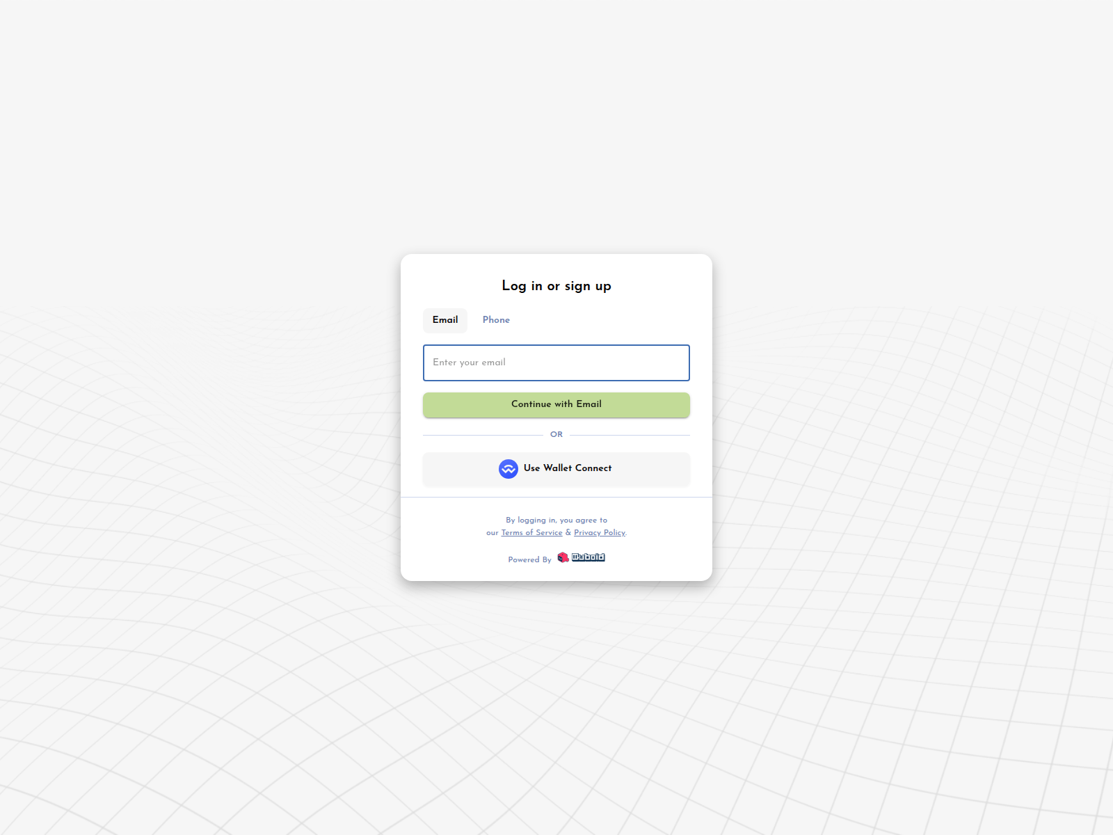 Screenshot of auth-sammm.quboid.app