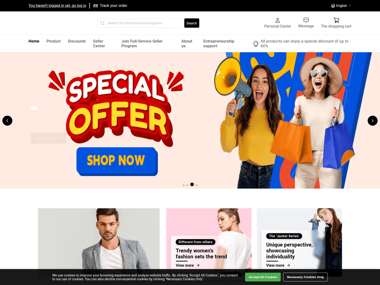 Screenshot of a.jiquan100.com