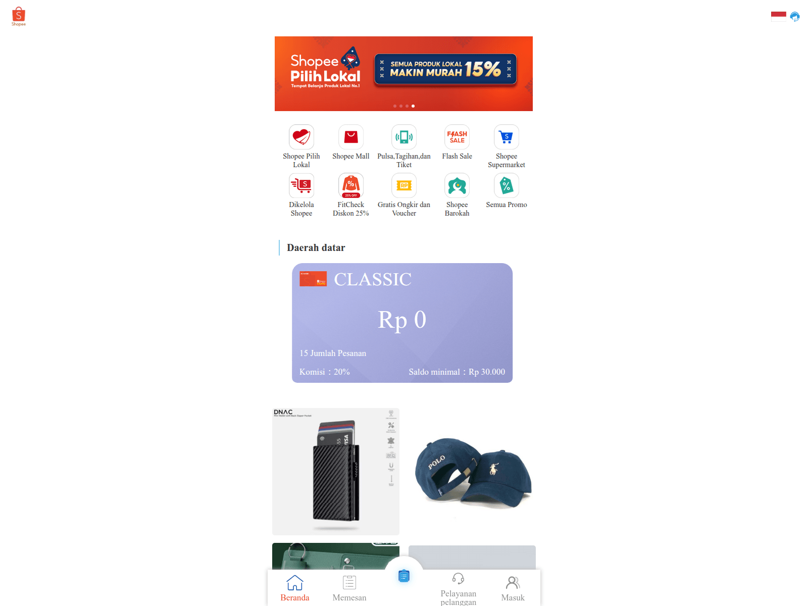 Screenshot of freelancerakunkerja.com