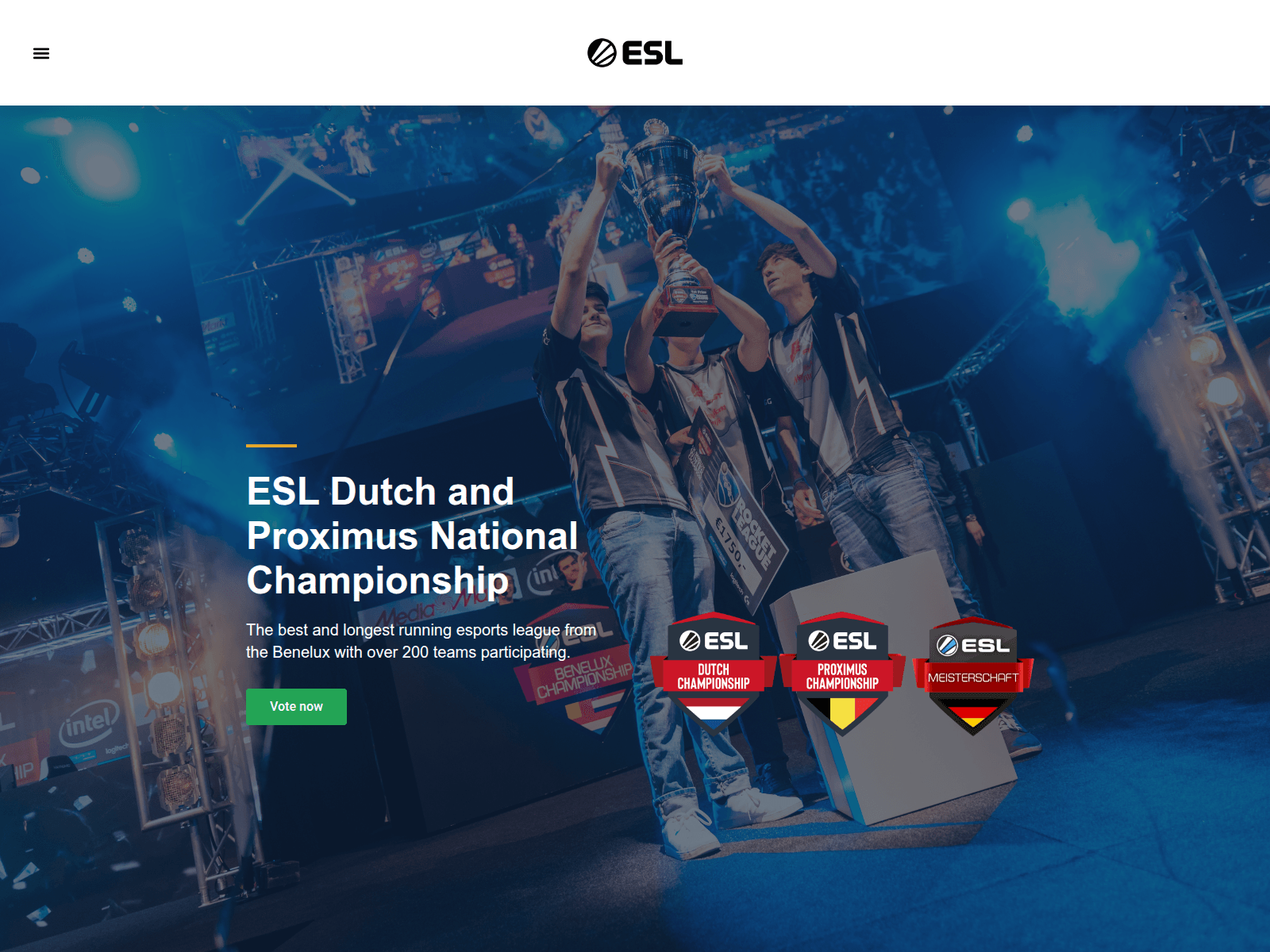 Screenshot of esl.beneluxtourcs2.com