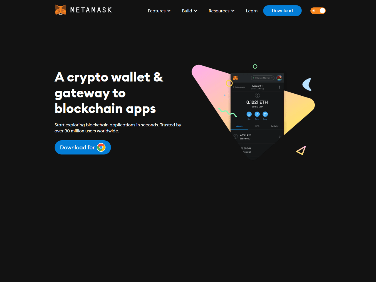 Screenshot of mettaamsklogine.webflow.io