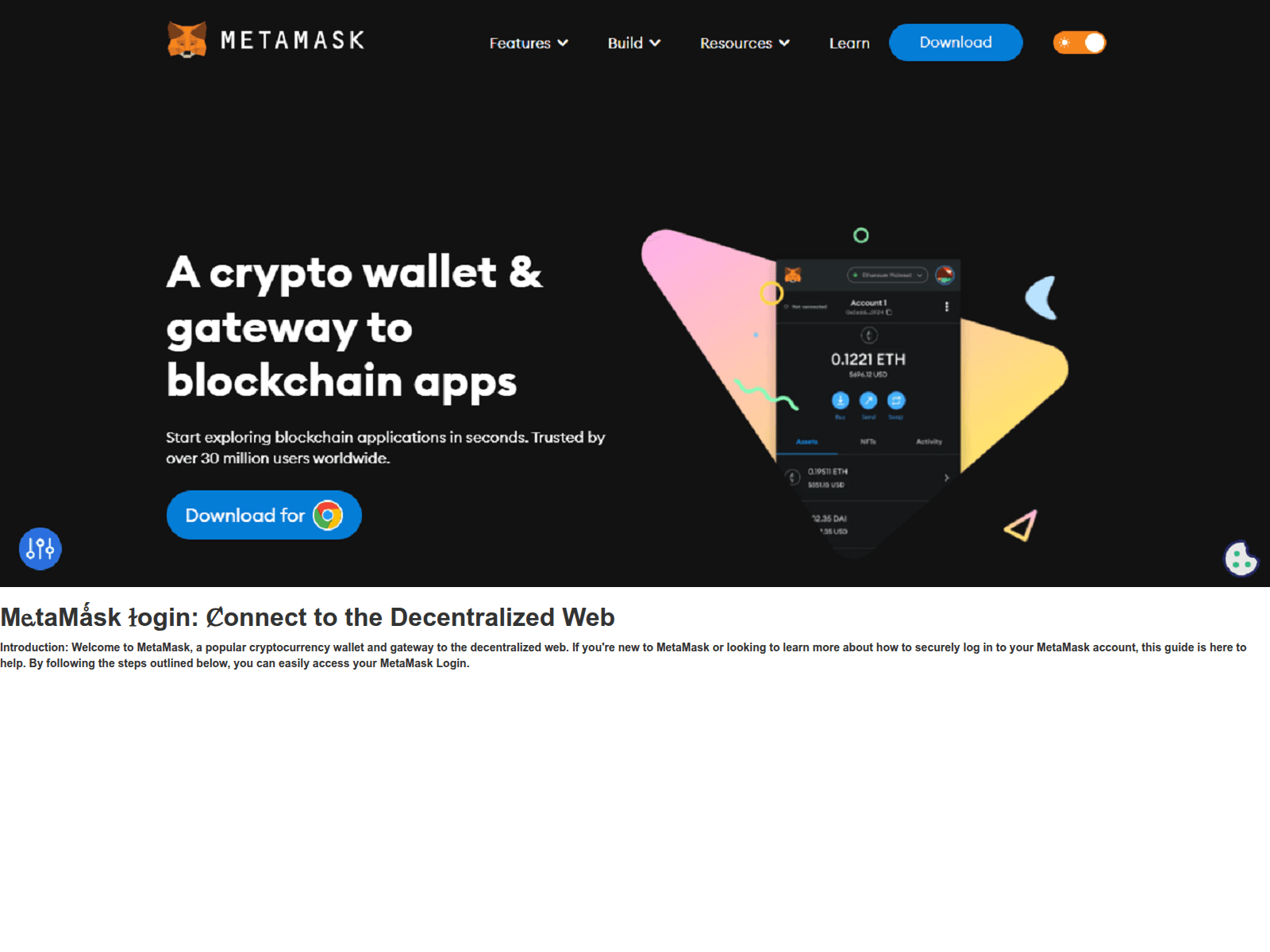 Screenshot of metttamuskkklogib.webflow.io