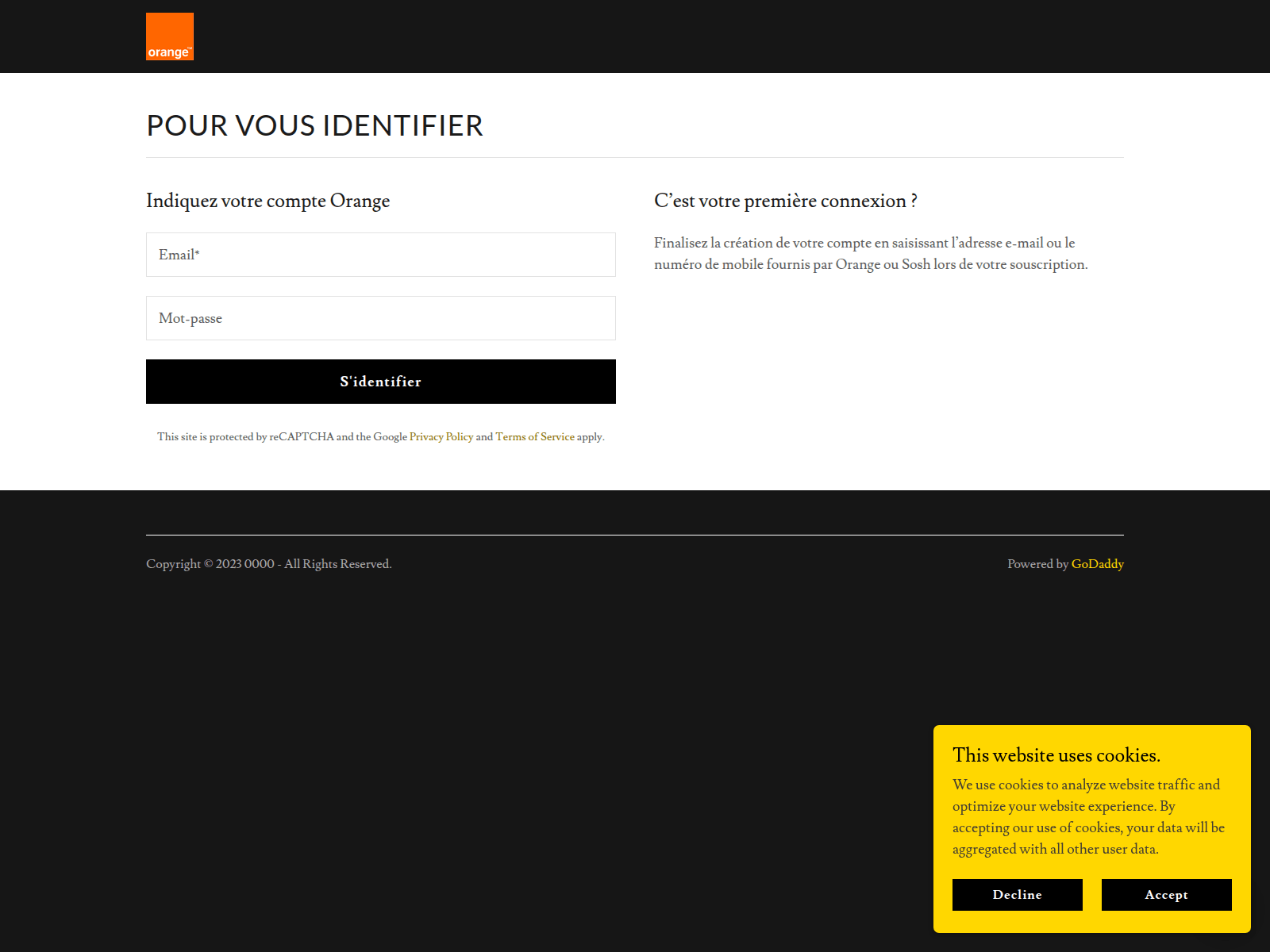Screenshot of 00003.godaddysites.com