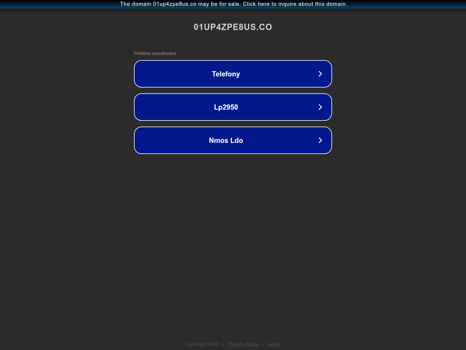 Screenshot of 01up4zpe8us.co
