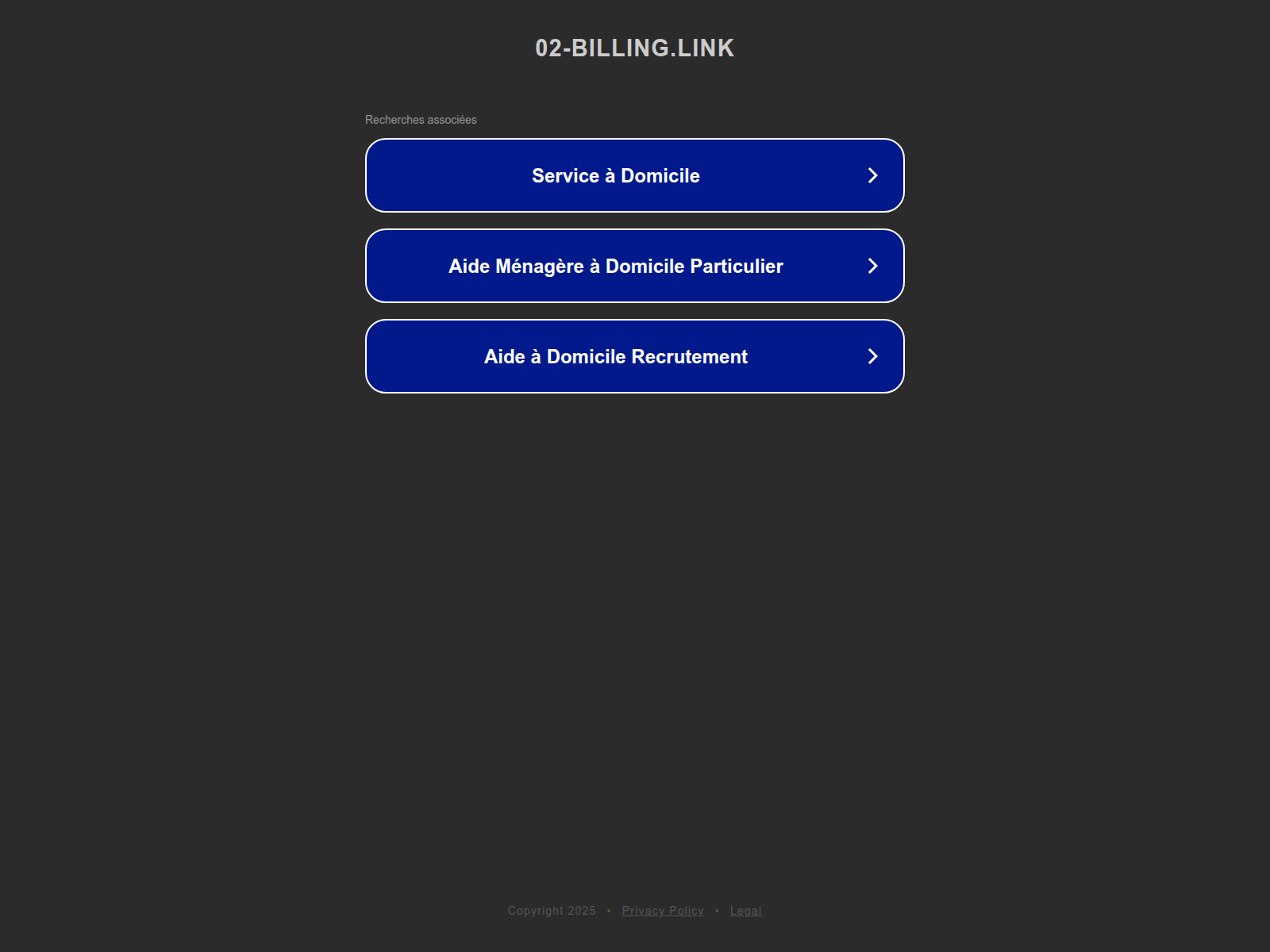 Screenshot of 02-billing.link