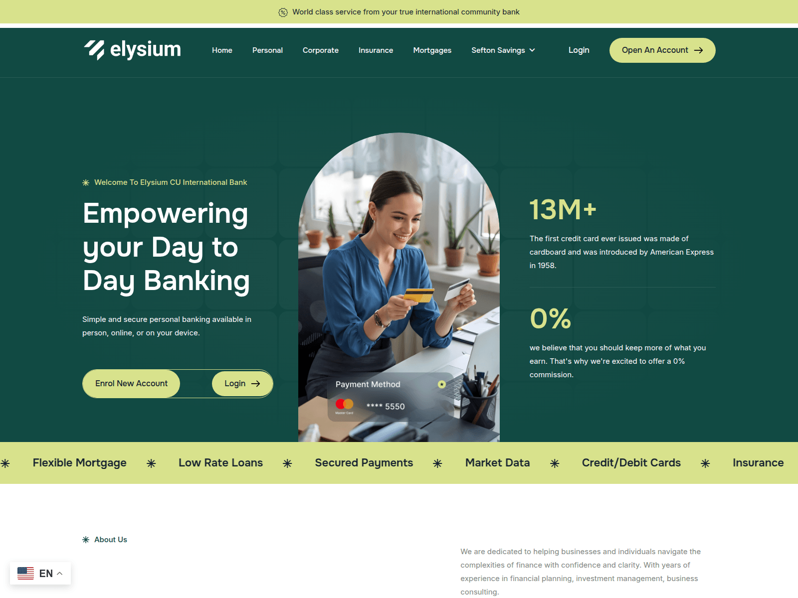 Screenshot of elysiumcu.online