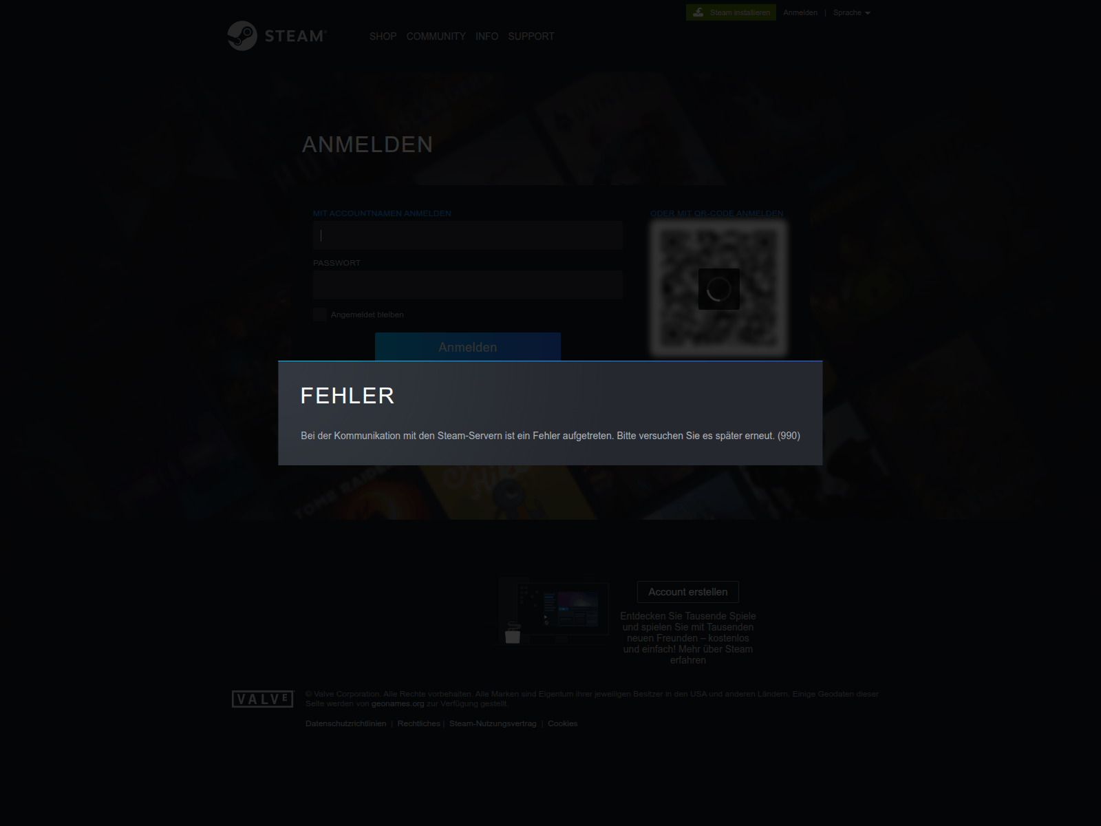 Screenshot of login.workshopvotereviews.com
