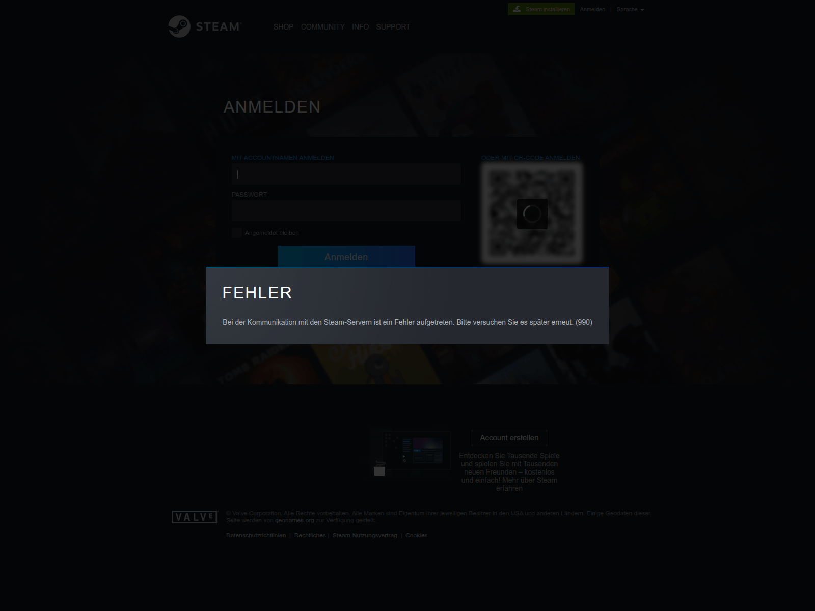 Screenshot of login.workshopskindeveloper.com