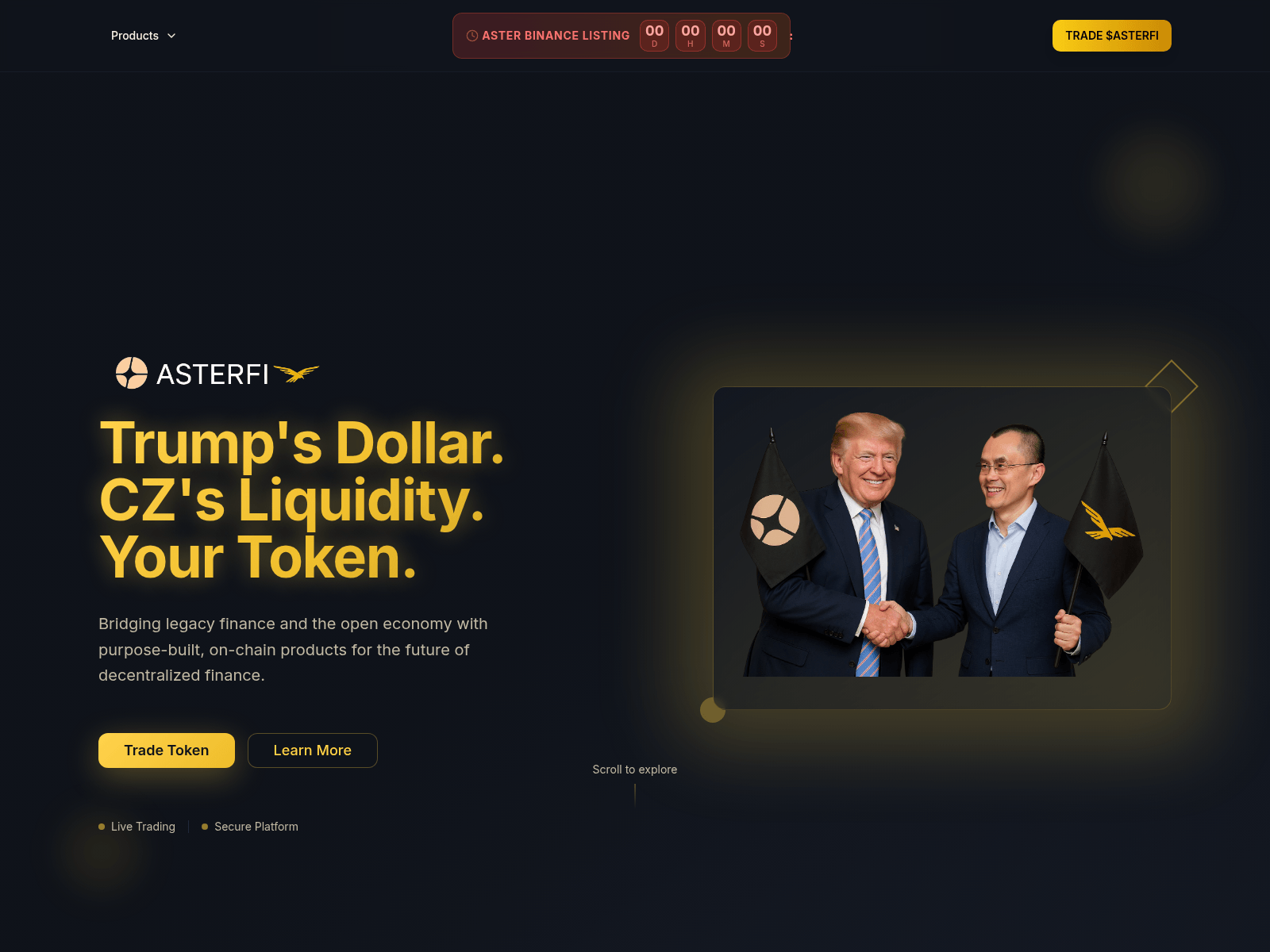 Screenshot of asterwlfi.com