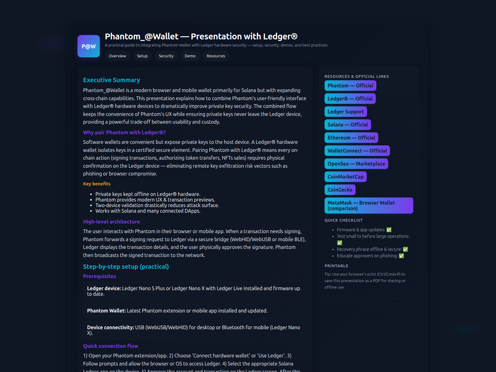 Screenshot of phomts-walet.pages.dev