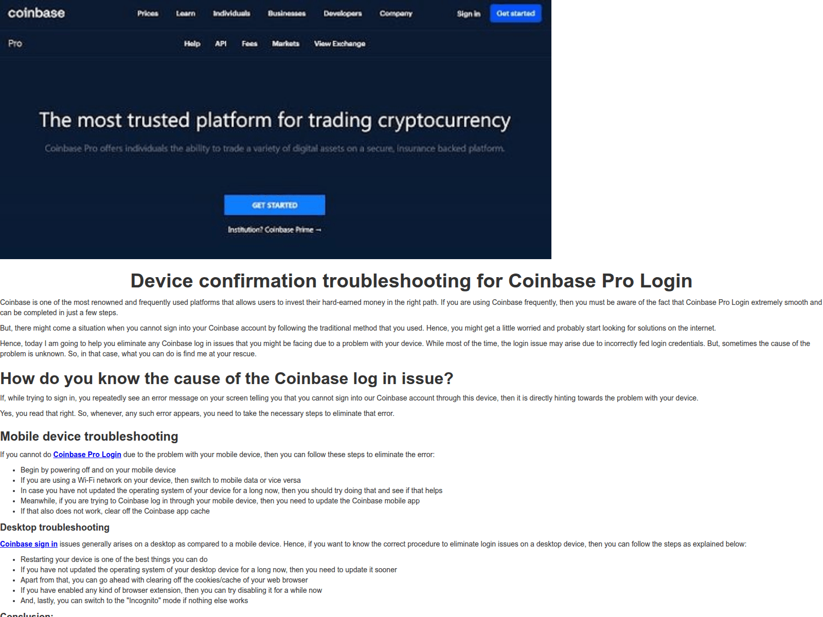 Screenshot of coinbaseloginpro.webflow.io