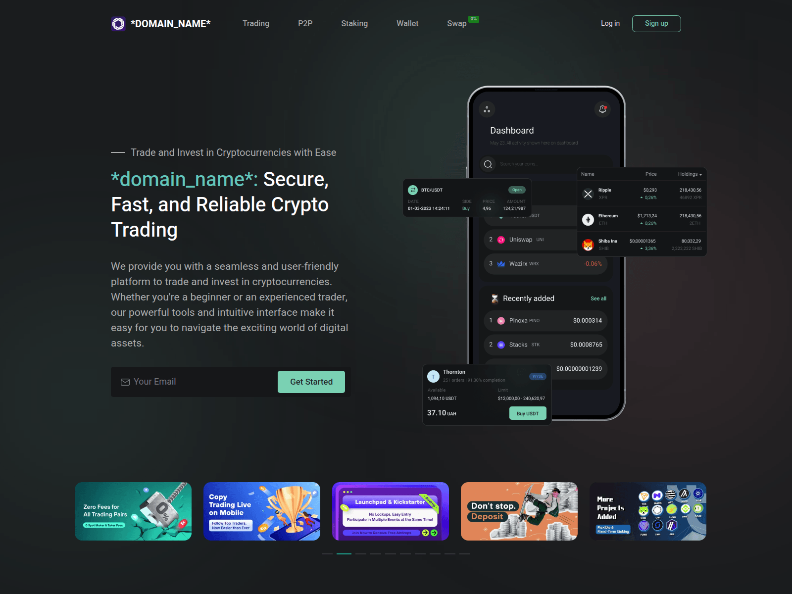 Screenshot of bitzumi.us