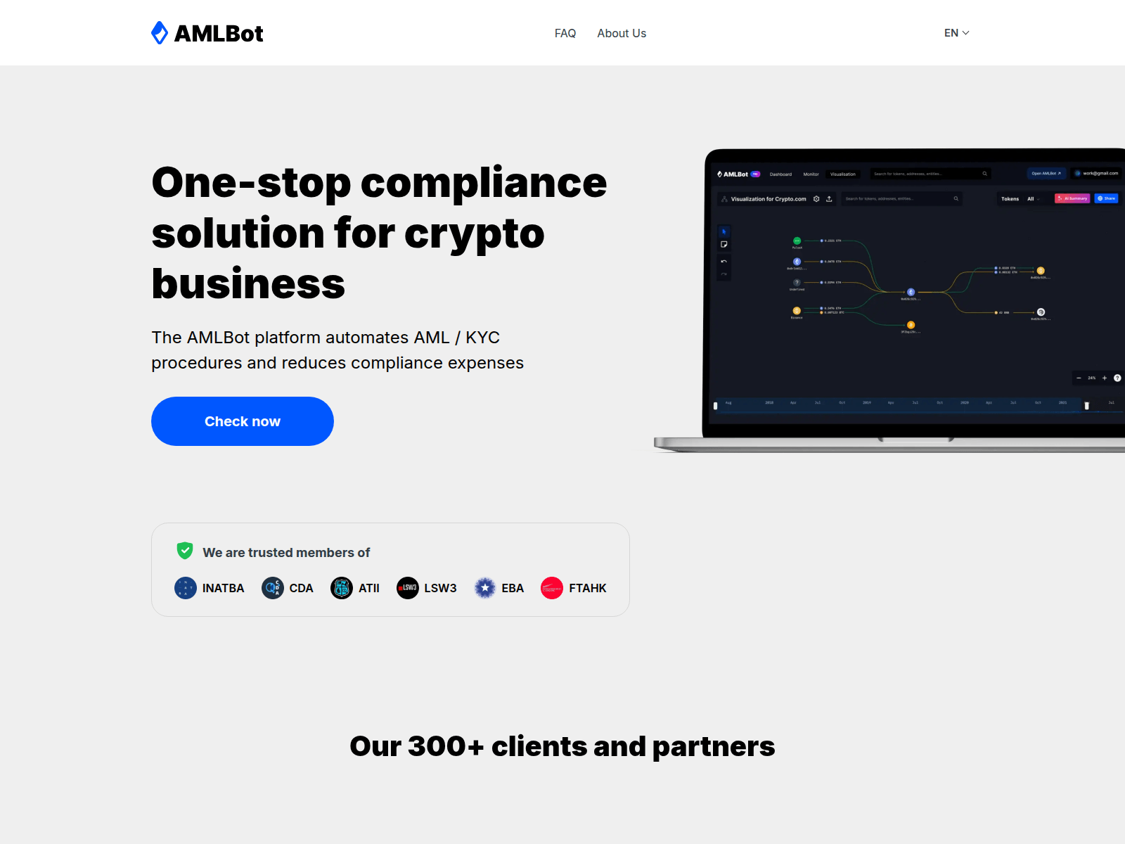 Screenshot of a.aml-security.net