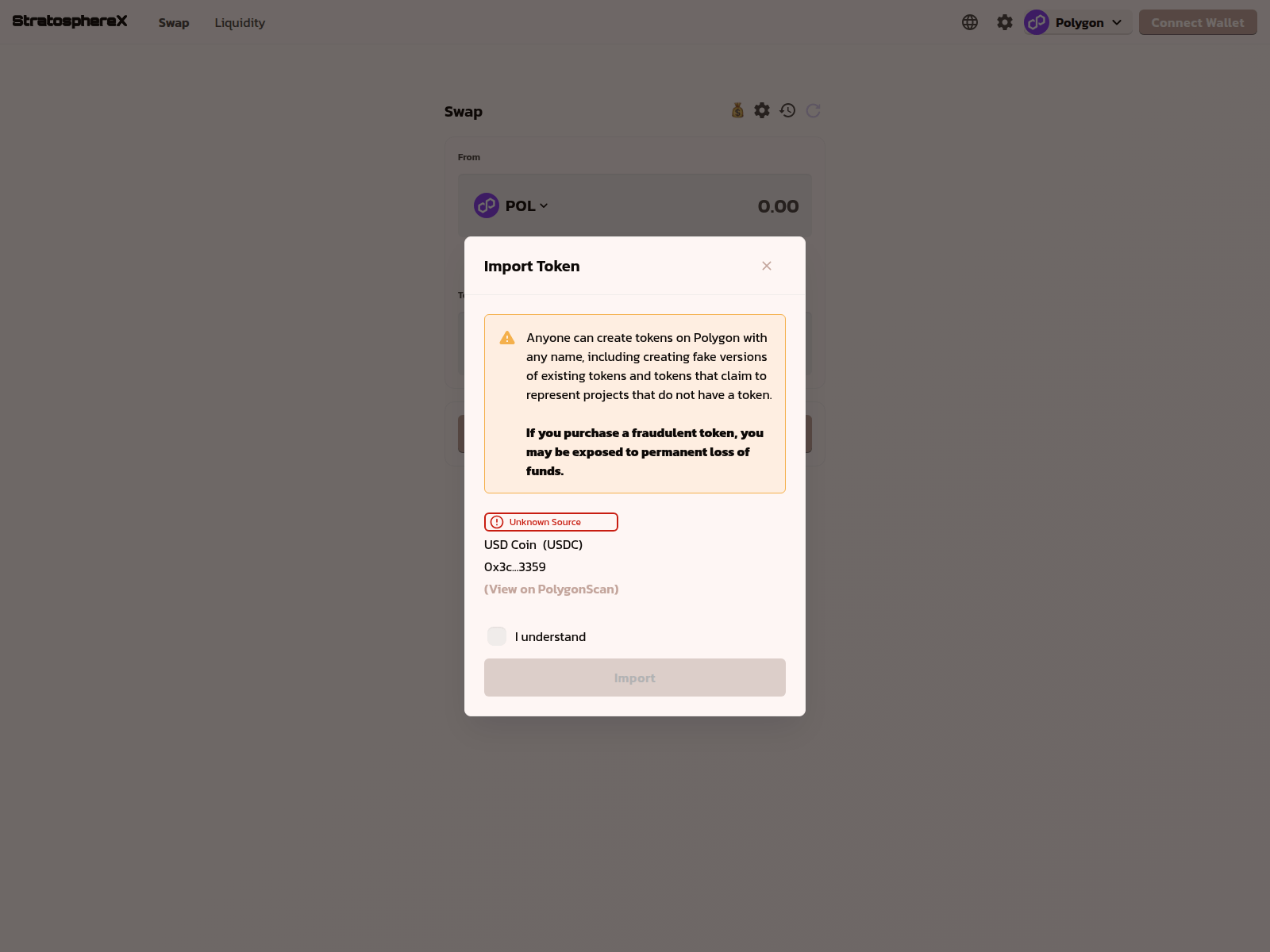 Знімок екрана of dex-dev.quvault.app