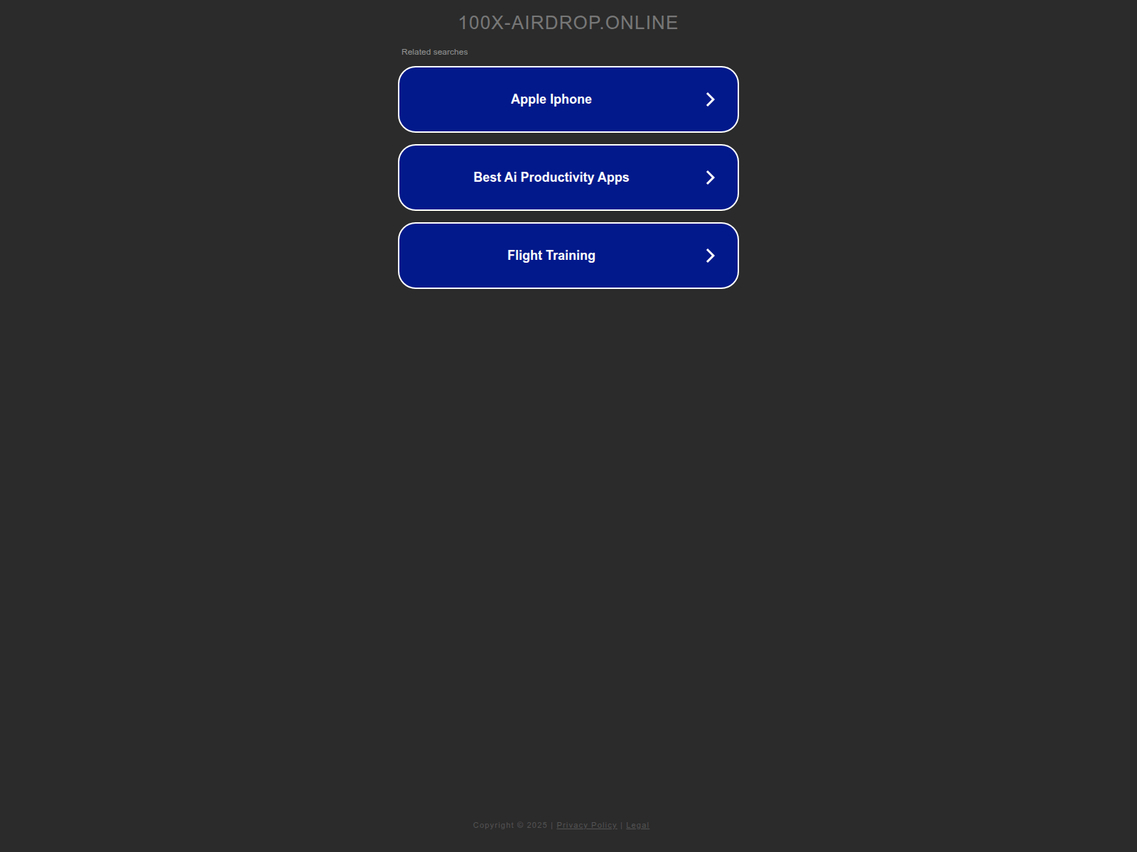 Screenshot of 100x-airdrop.online