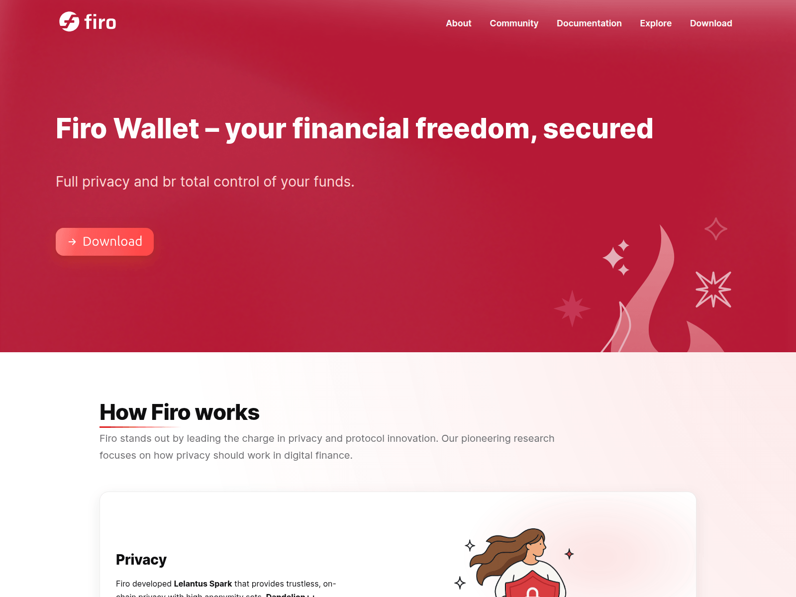 Screenshot of firowallet.org