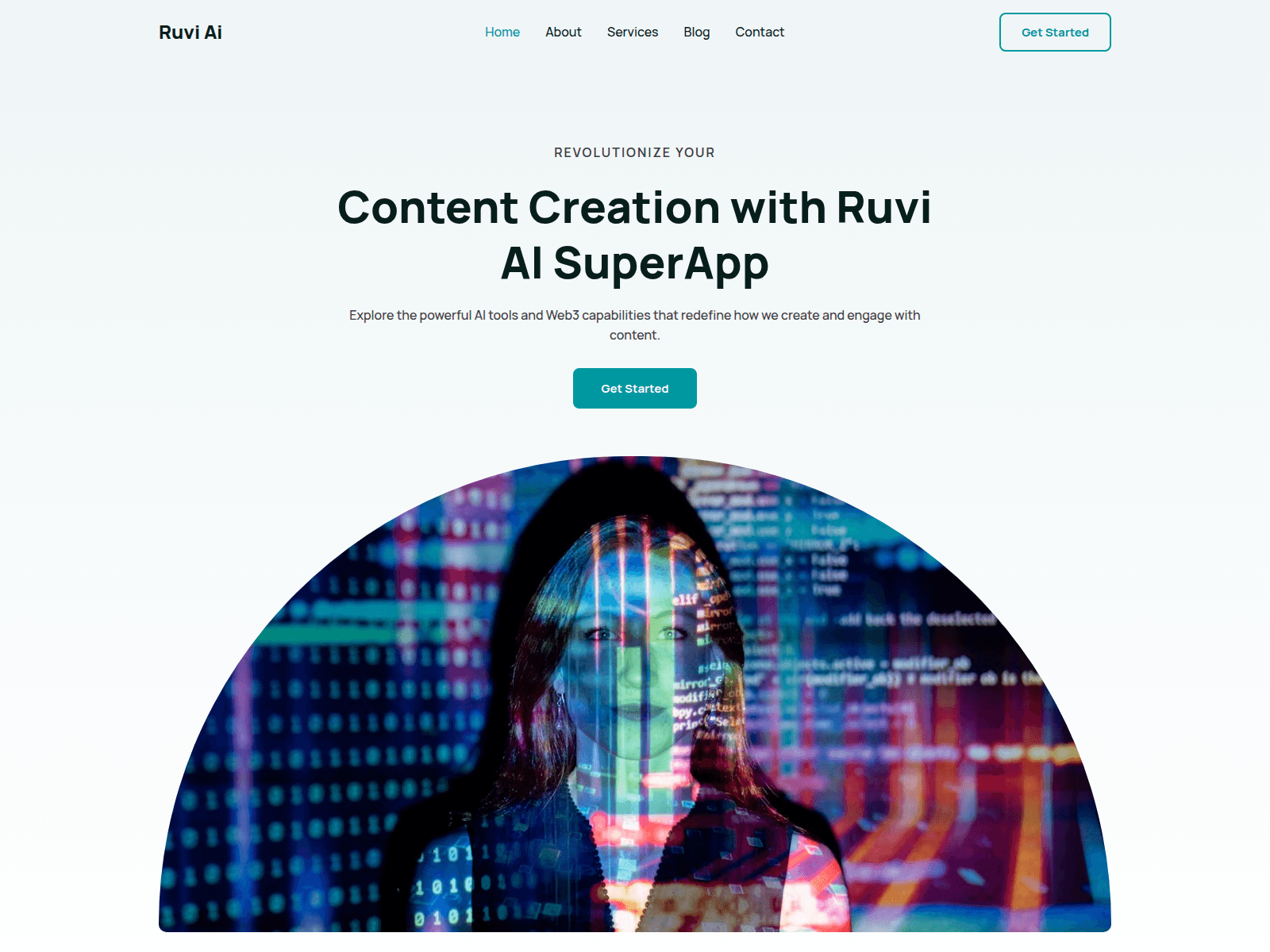 Screenshot of ruviai.net