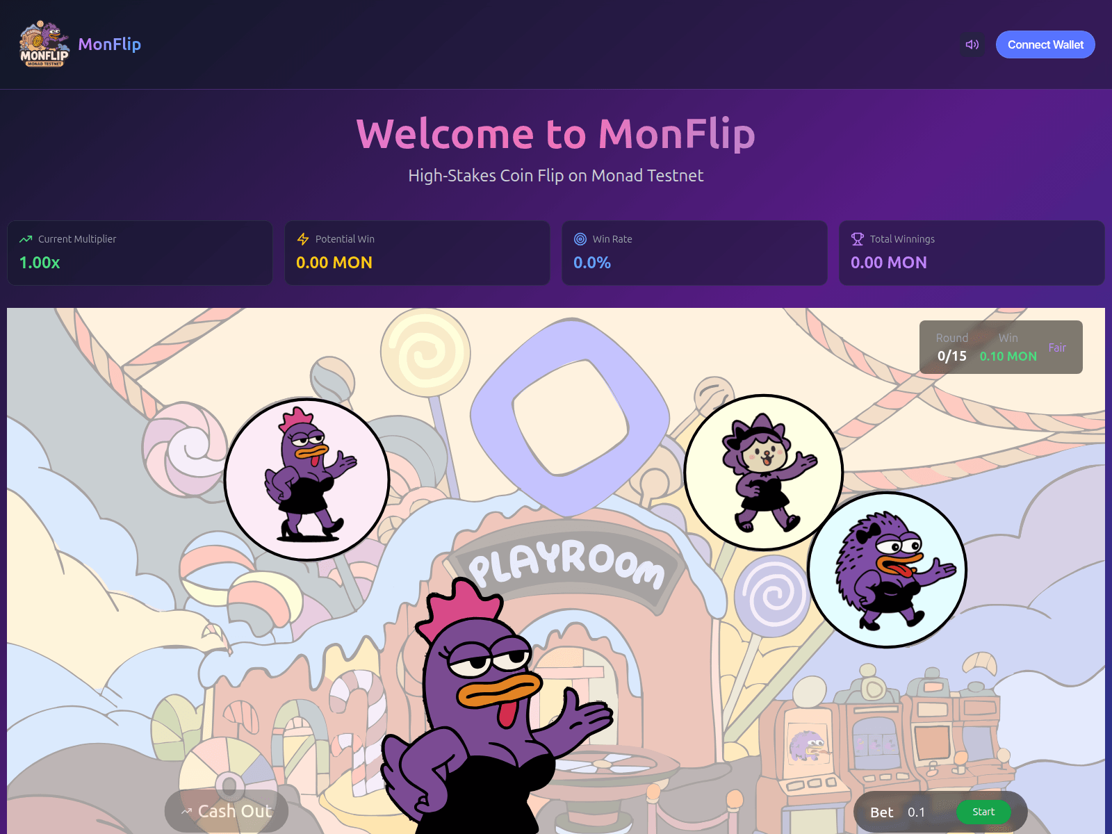 Screenshot of trymonflip.vercel.app