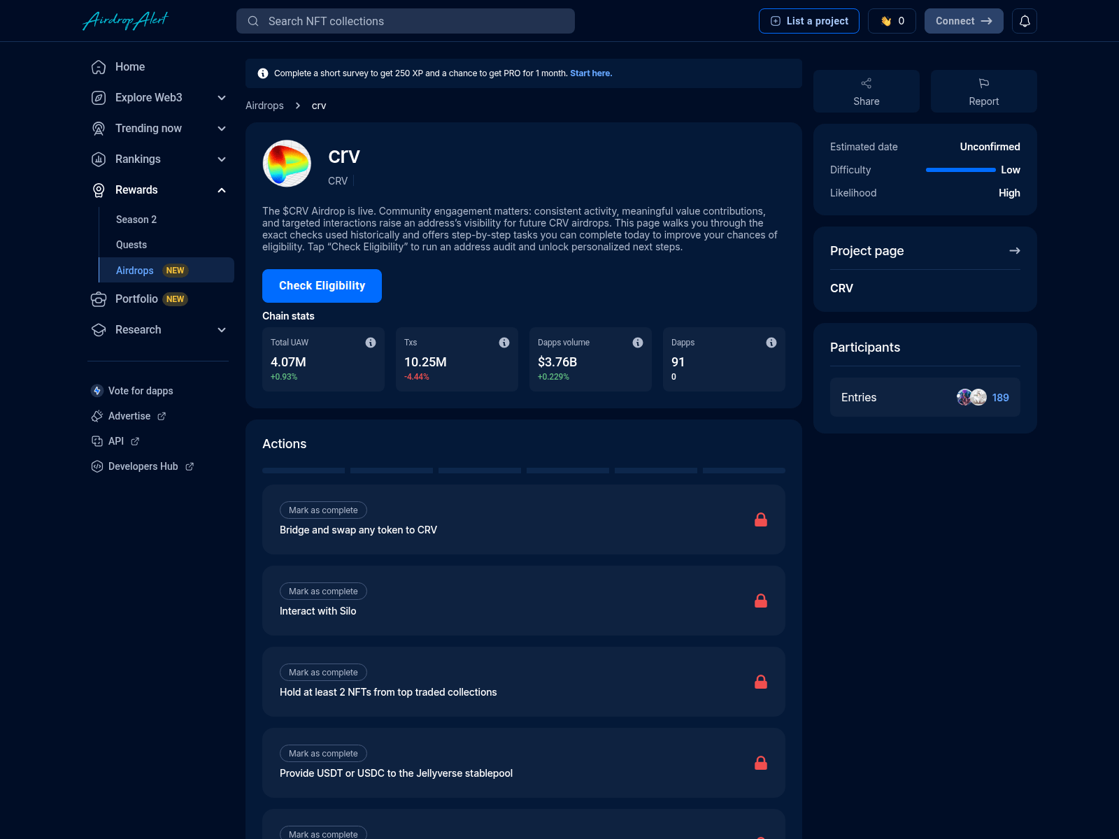 Screenshot of crv.portal-drops.club