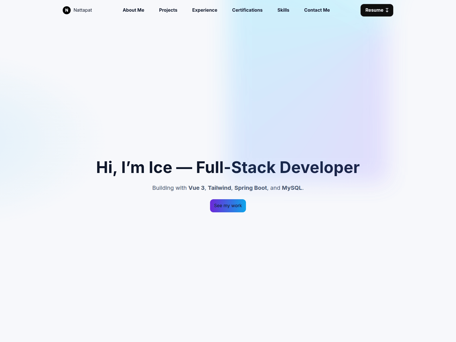 Screenshot of isola513i.github.io