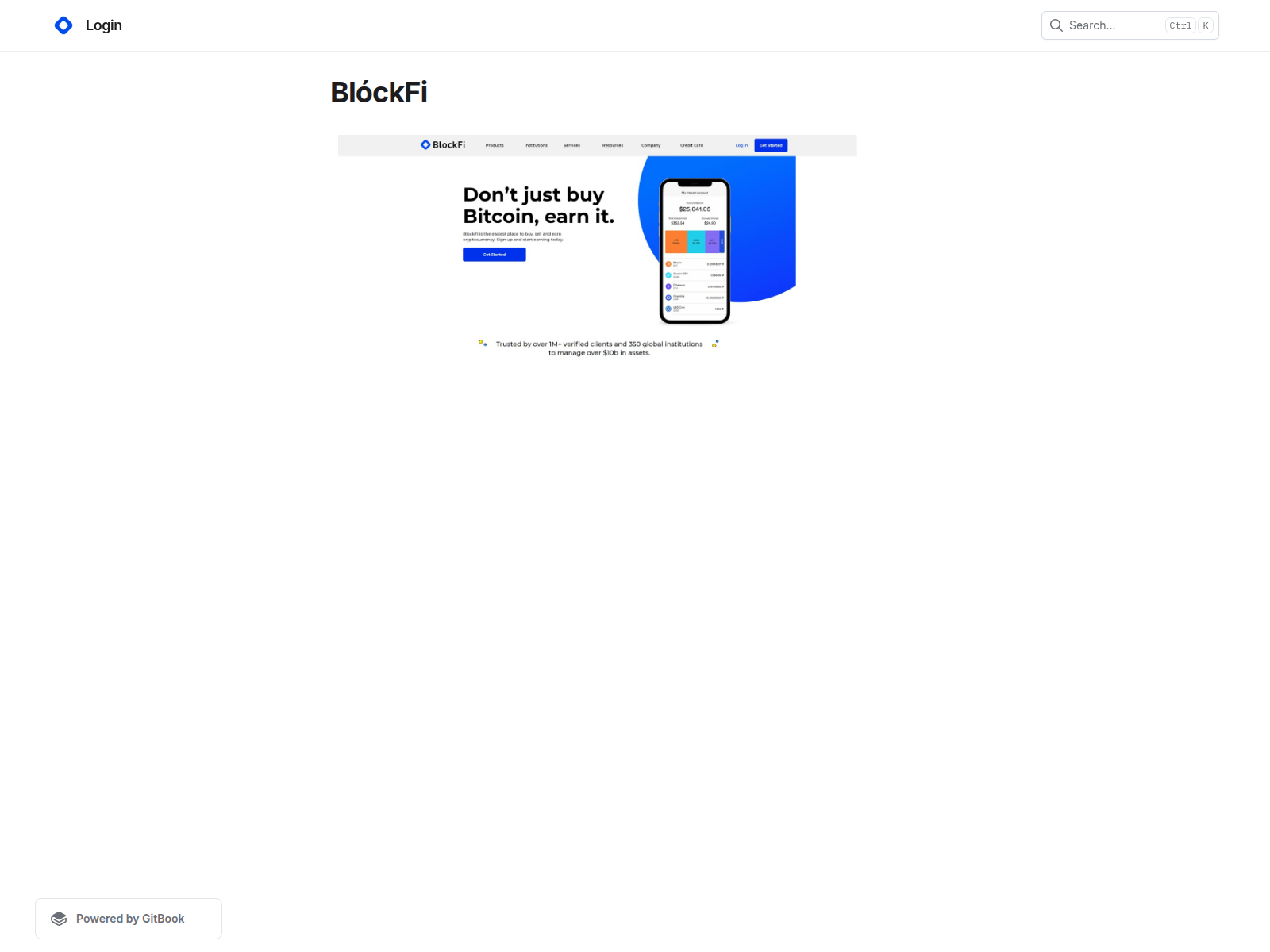 Forensic screenshot of blocfk-filogin.gitbook.io