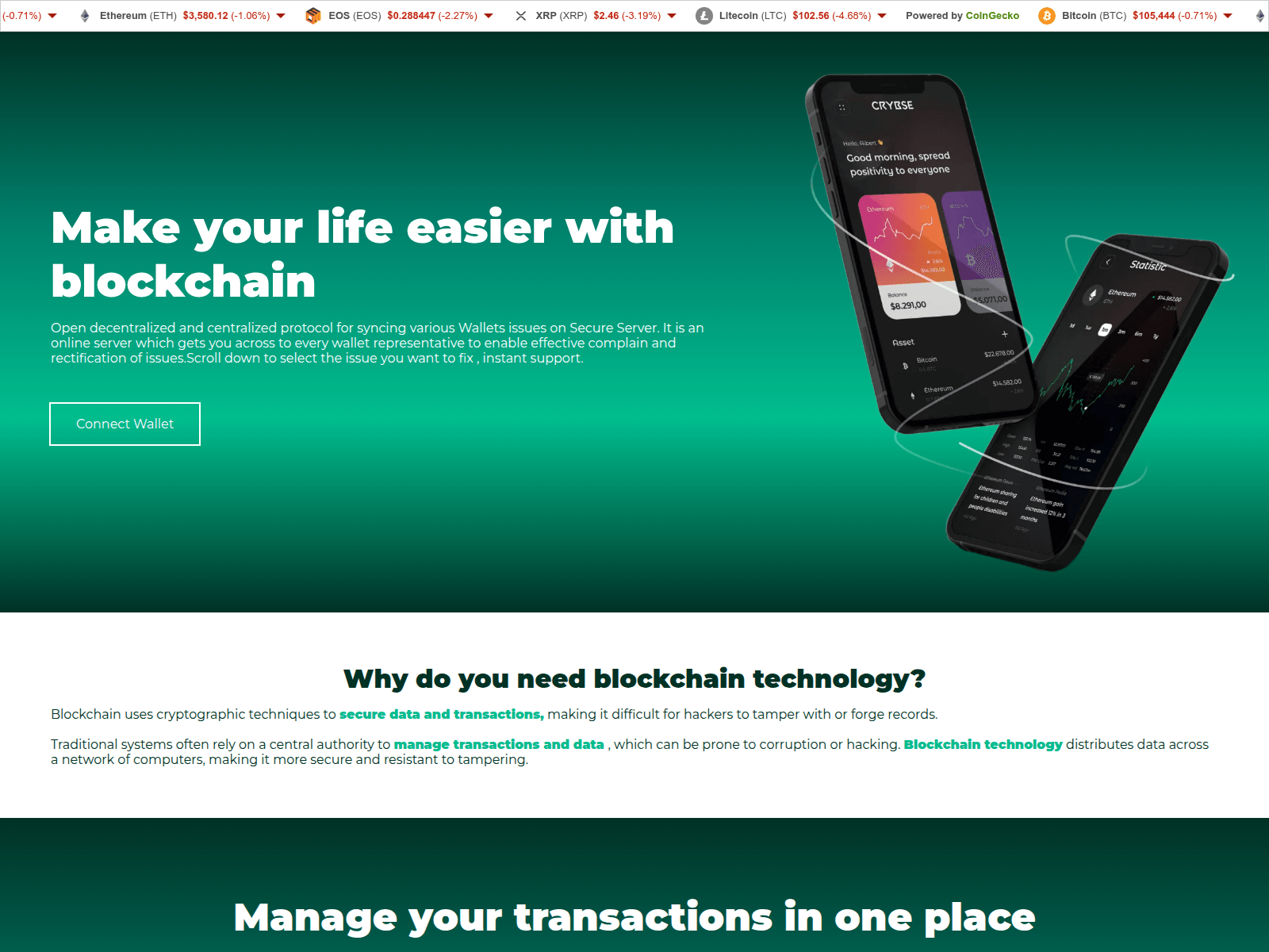 Screenshot of rockyrectifier.xyz