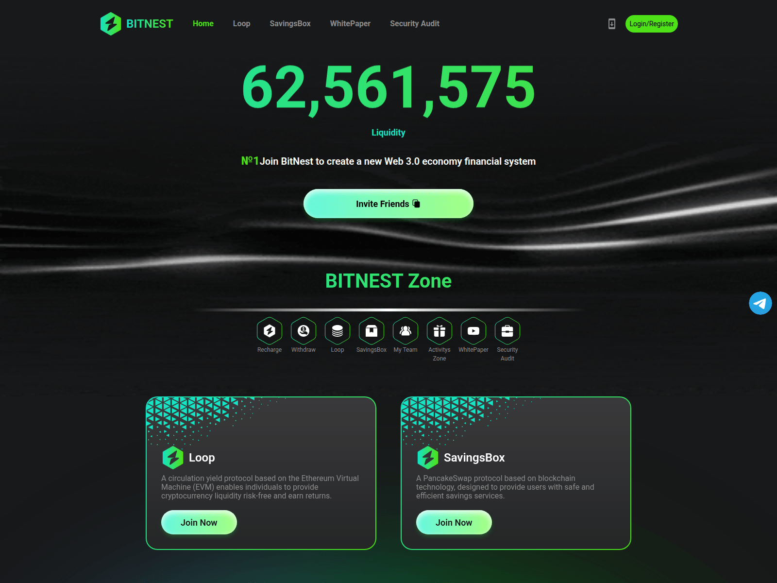 Screenshot of bit-nest.me