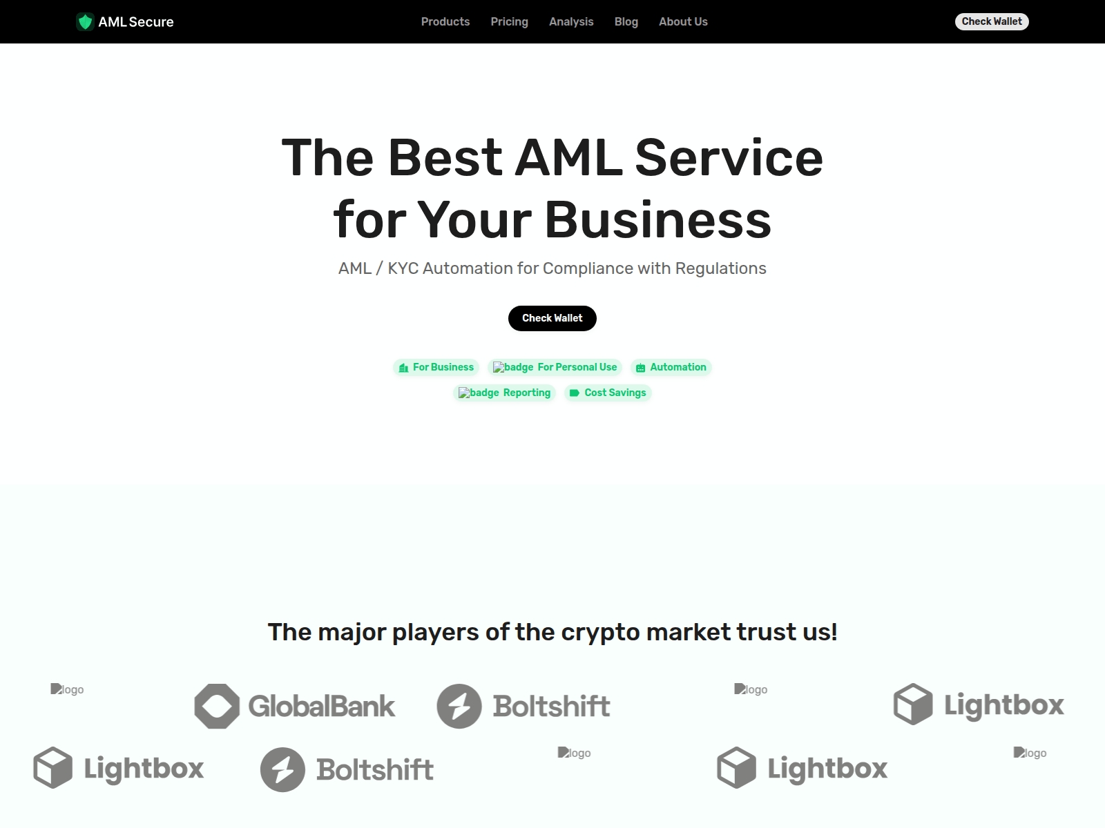 Screenshot of amlsecure.forum
