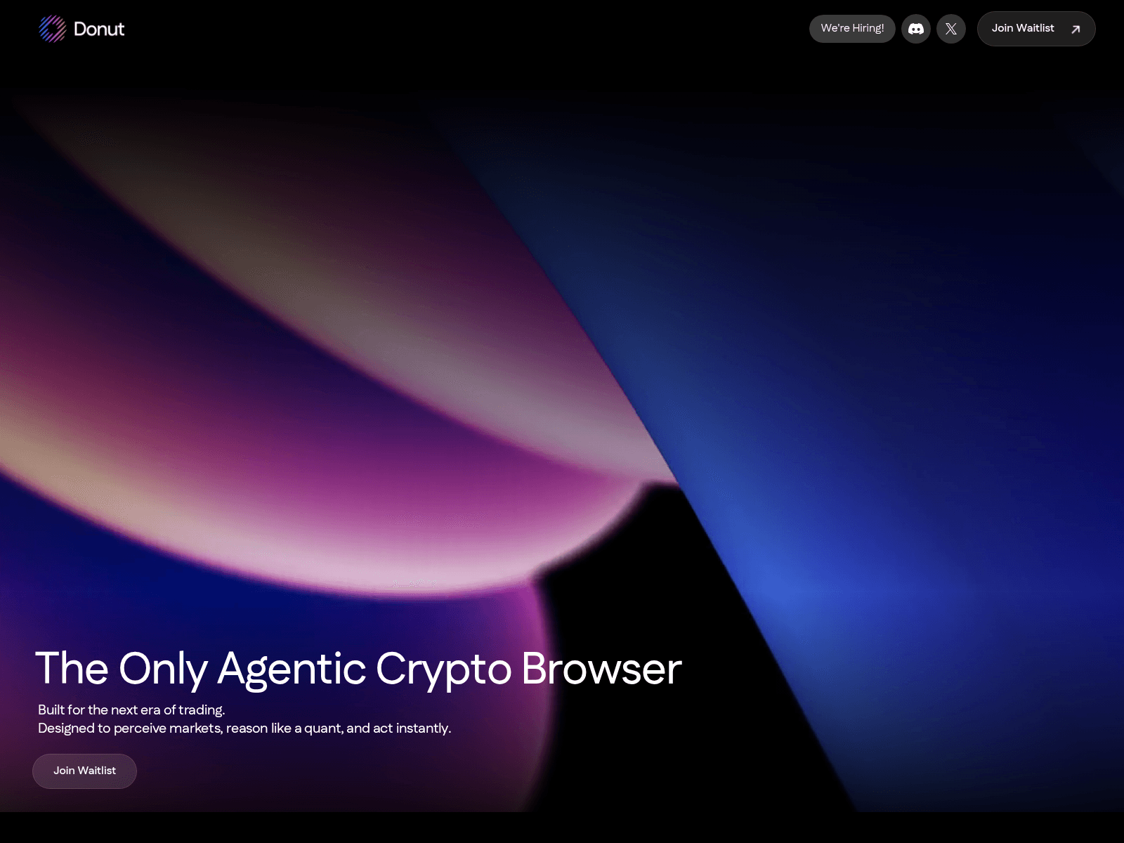 Screenshot of donutbrowser.404network.online