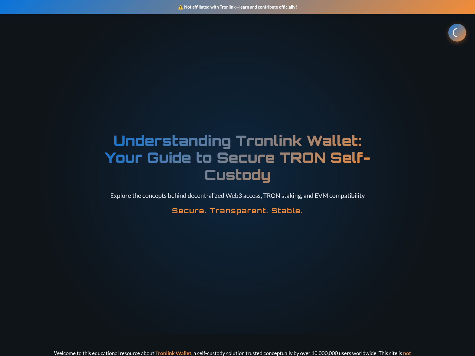 Screenshot of tronlink-pro.cc