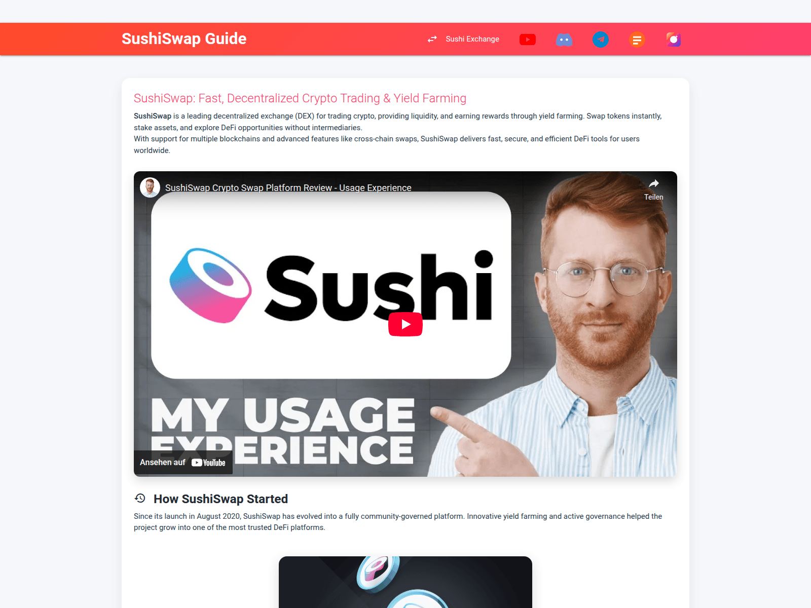 Screenshot of linksweget.com