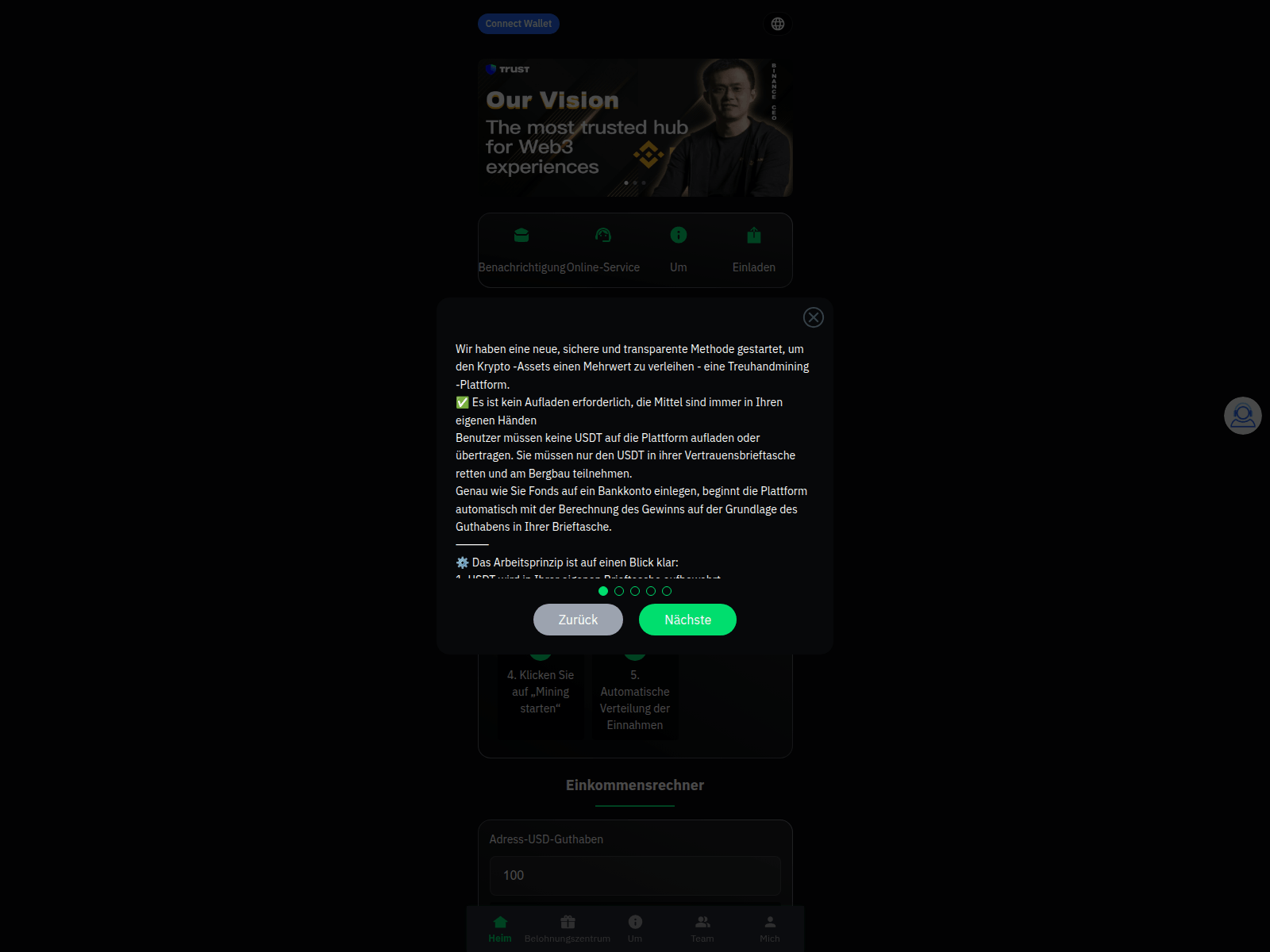 Screenshot of bnweb3.cc