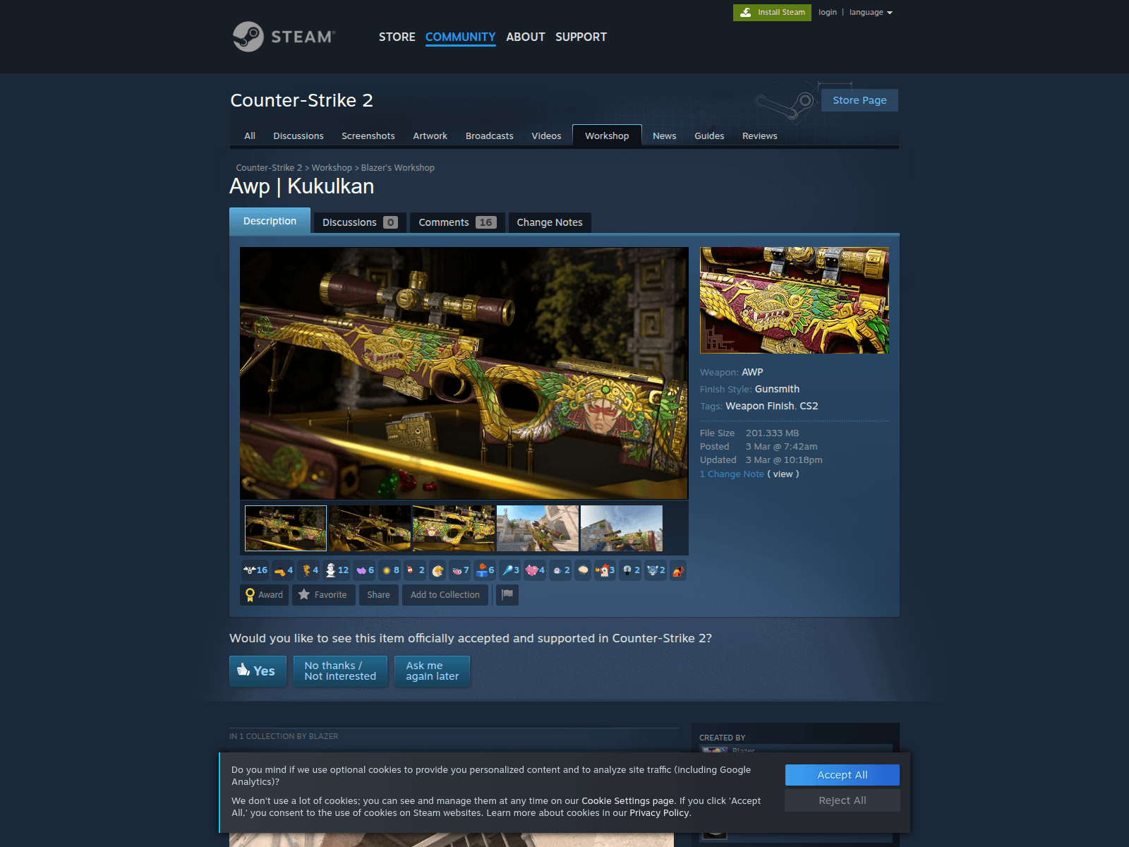 Screenshot of store.workshopcreatormod.com