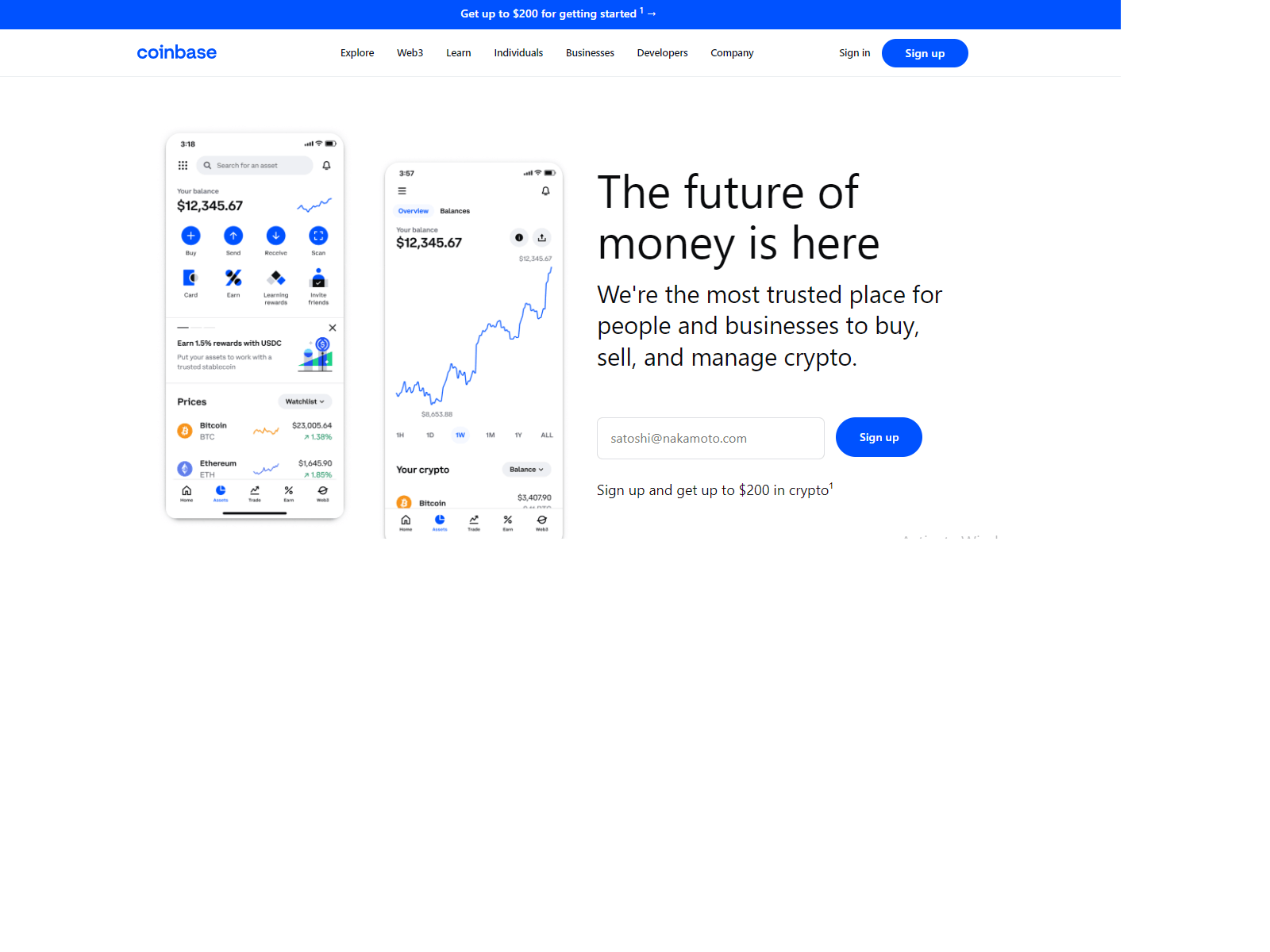 Screenshot of coinbaseproologinz.webflow.io