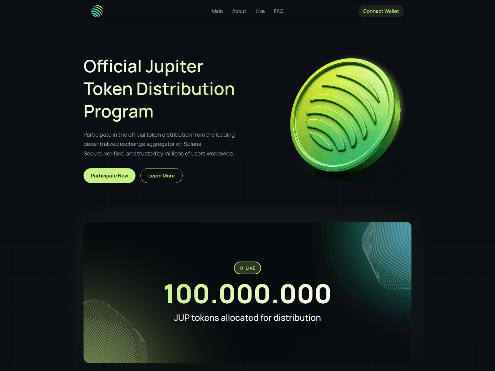 Screenshot of jupdt.xyz