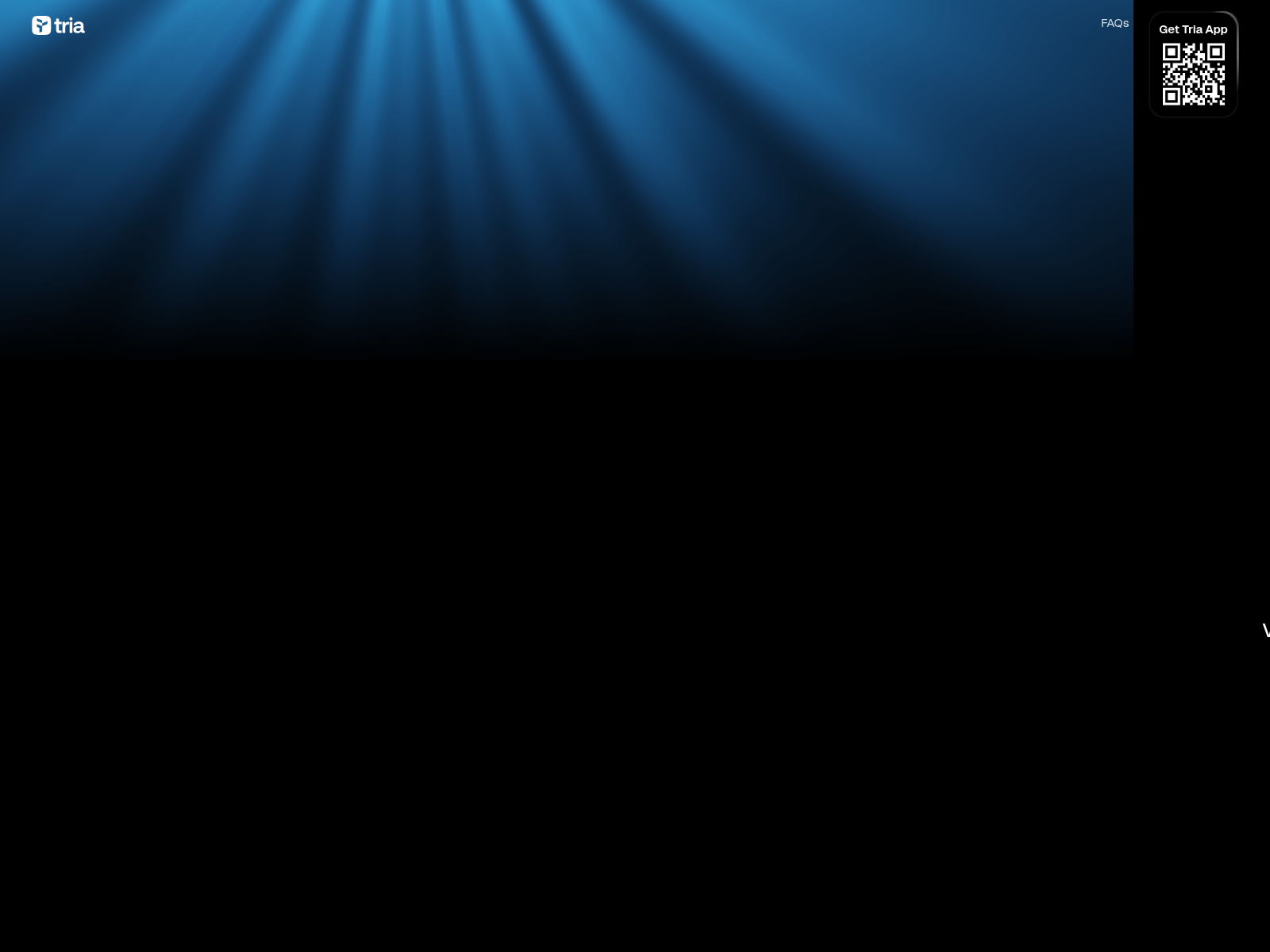 Screenshot of tria-vote.com