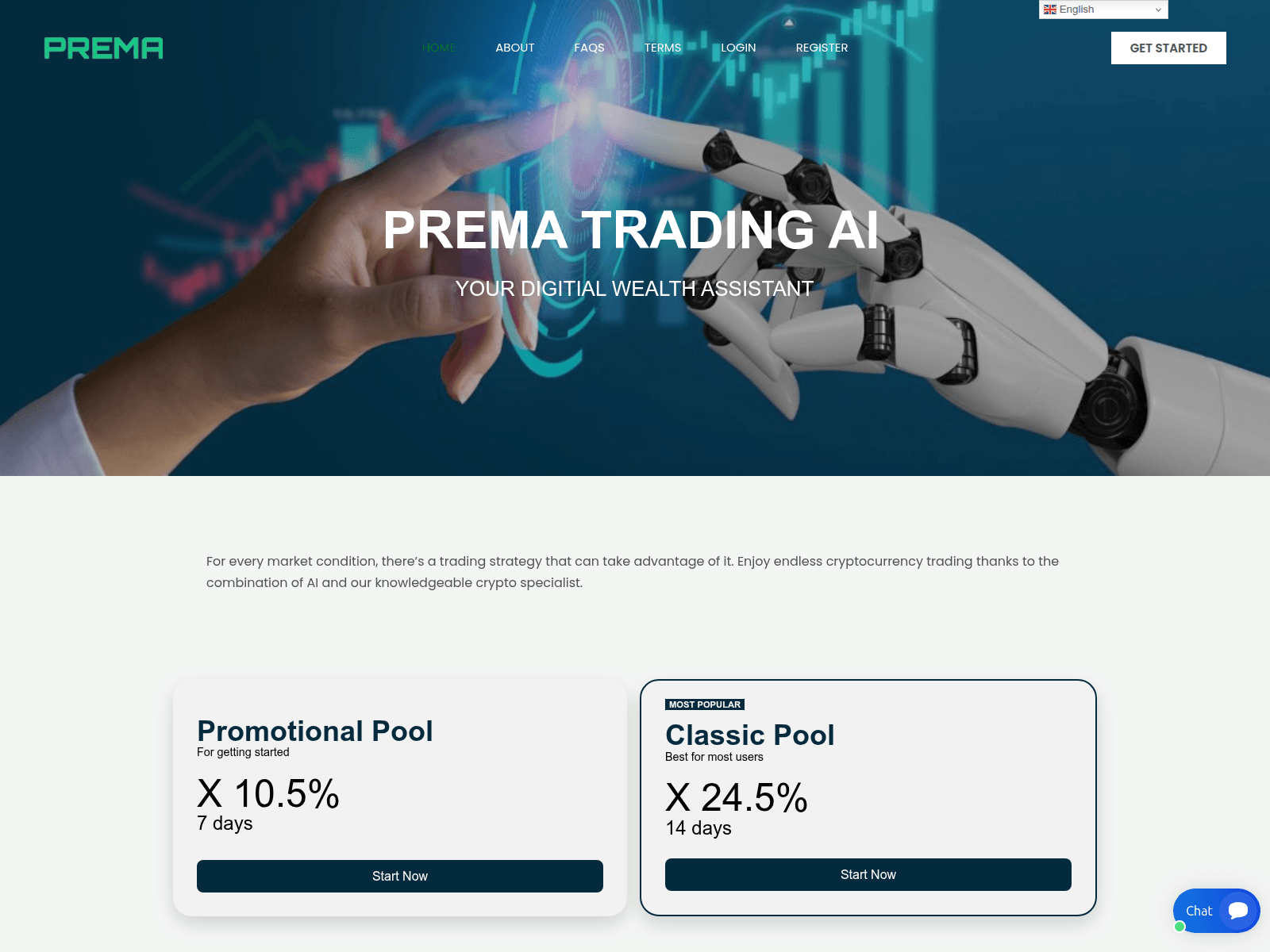 Screenshot of premapty.com