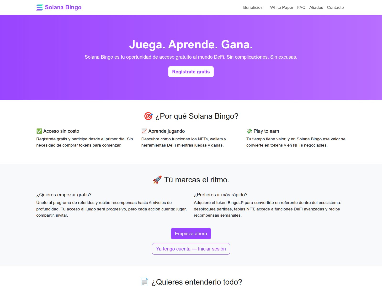 Screenshot of mail.solanabingo.com