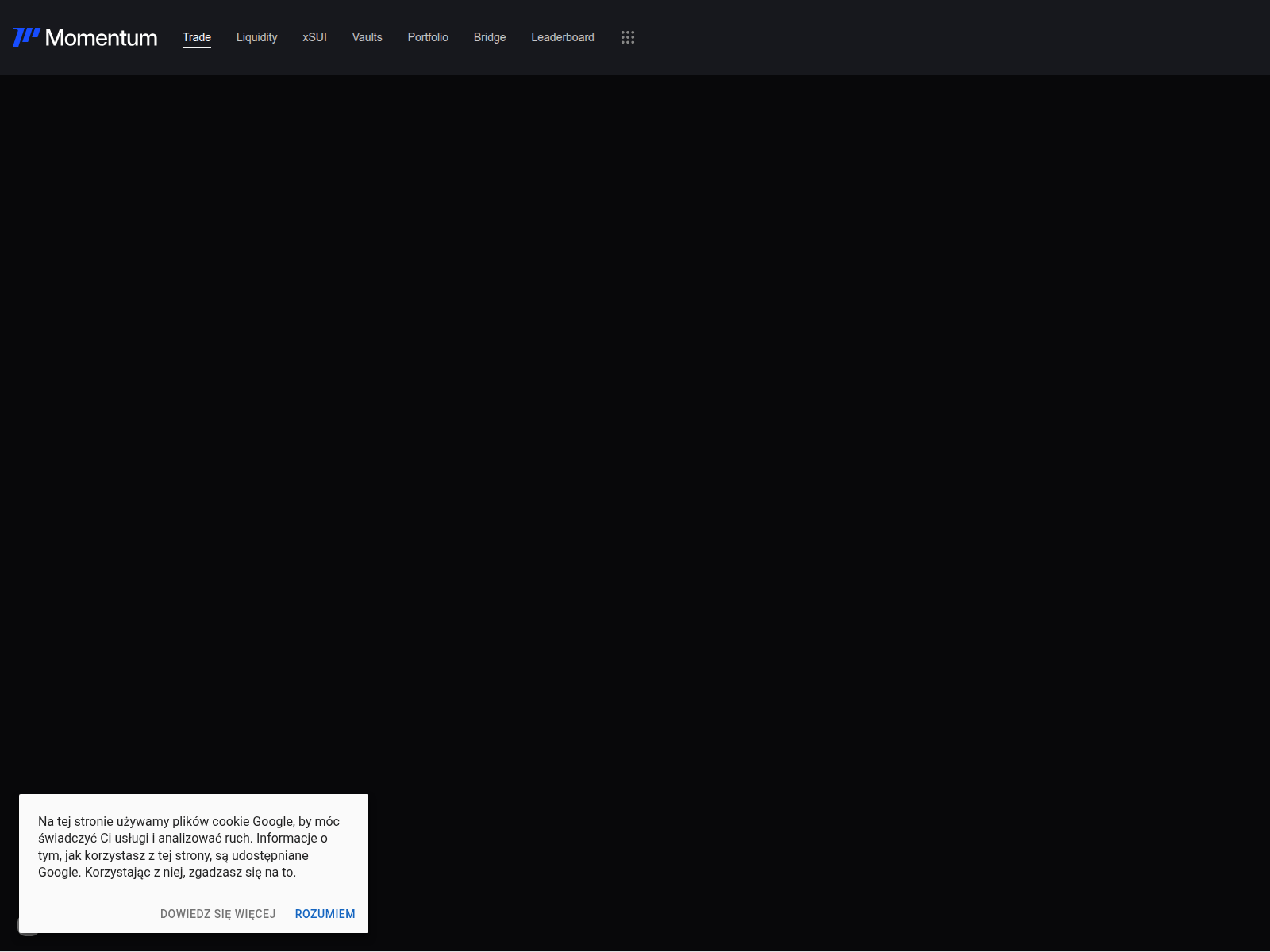 Screenshot of tge-momentum.com