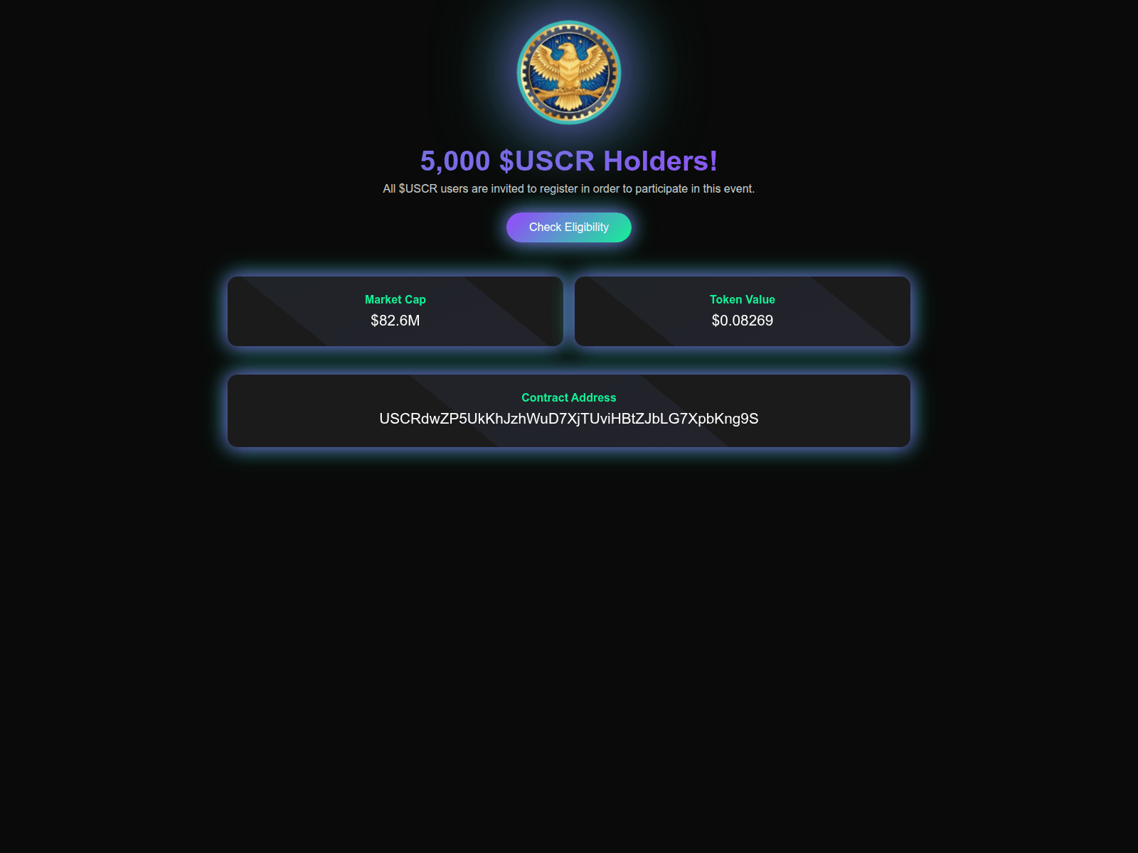 Screenshot of uscr-official.com