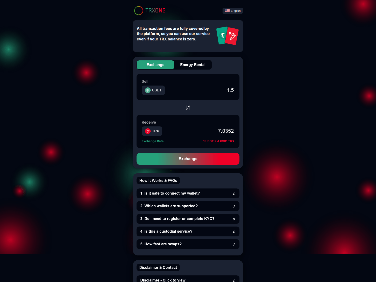 Screenshot of trxone.org