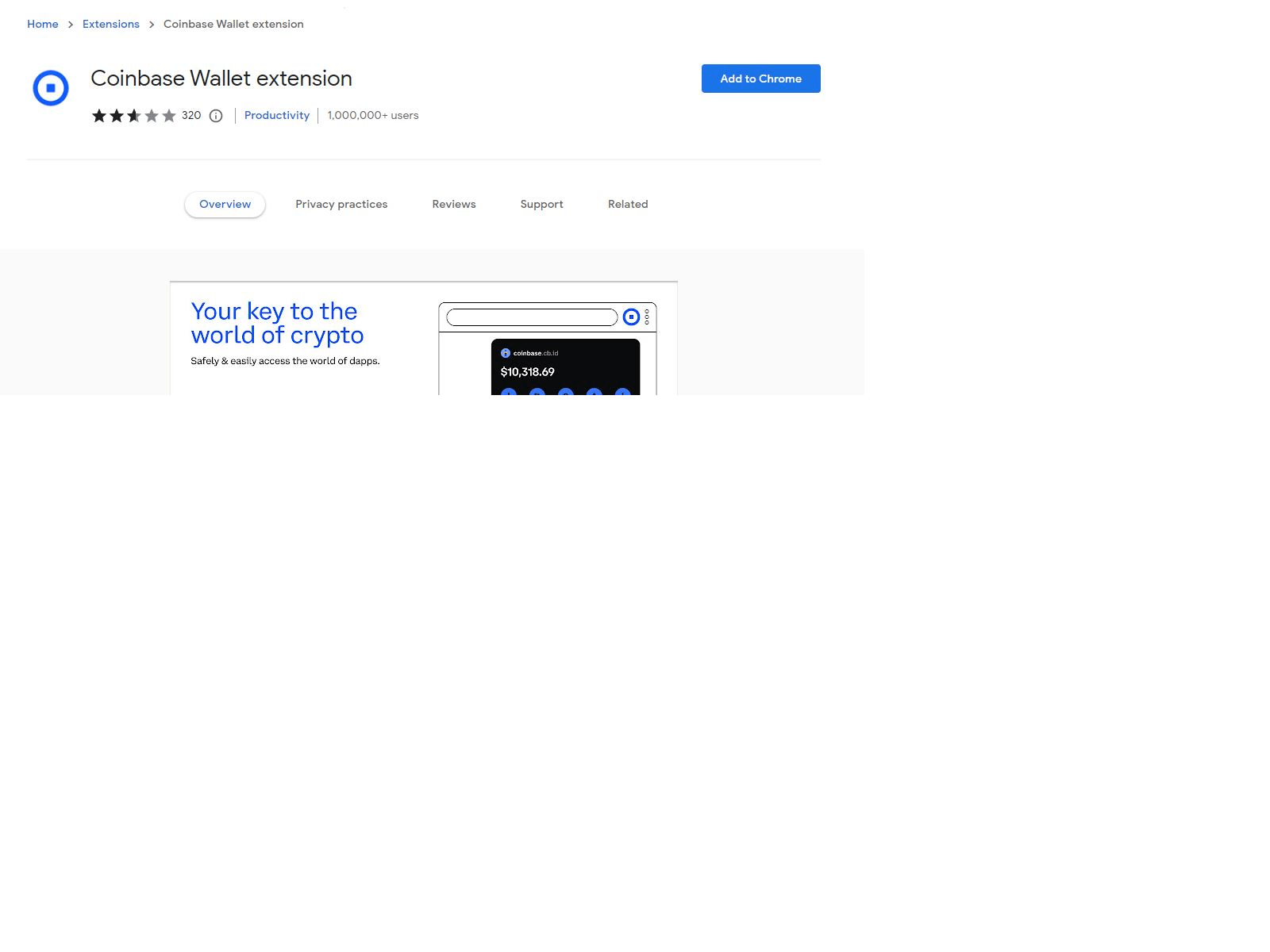 Screenshot of coinbasewalletewxtensione.webflow.io