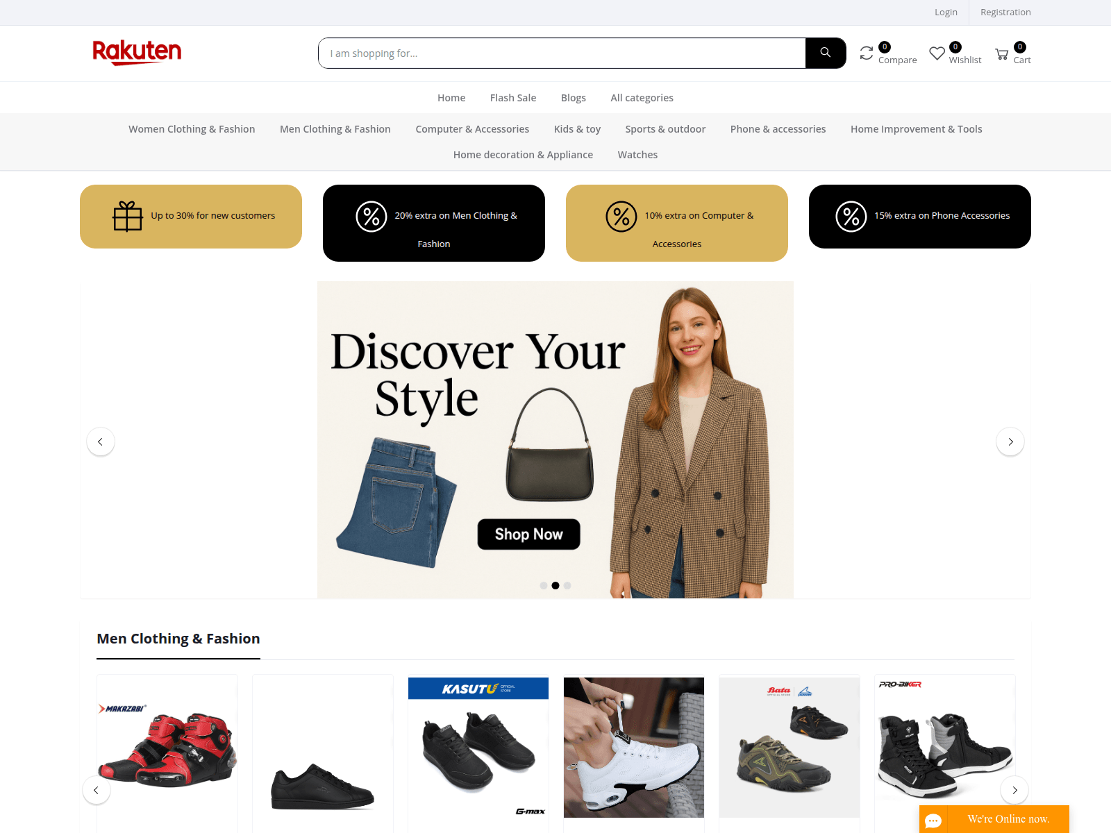 Screenshot of fr.shoping-rakuten.com