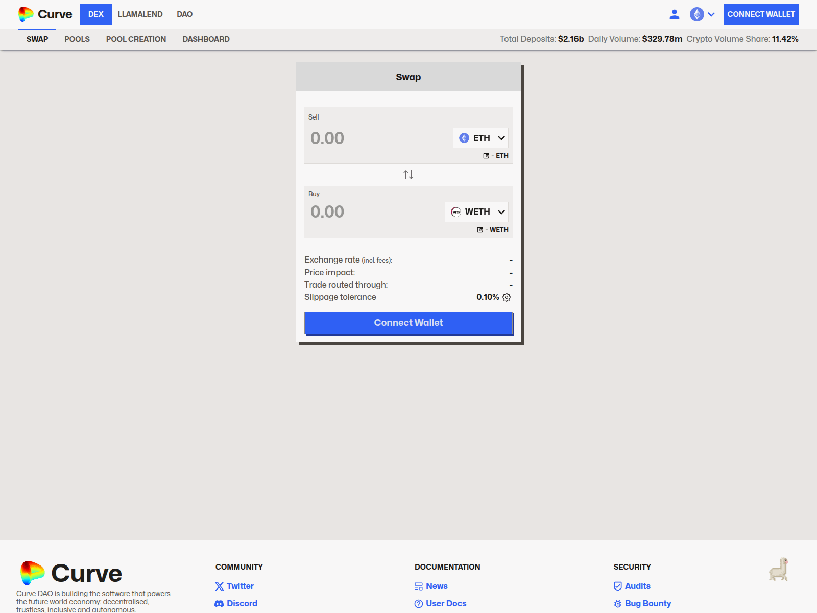 Screenshot of curve.finance-api-gateway-services-prod.cloud