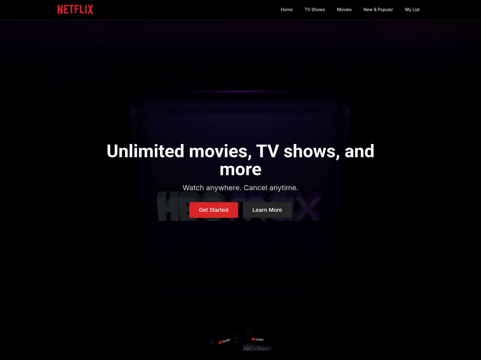 Screenshot of netflix-clone1pks.rollout.site