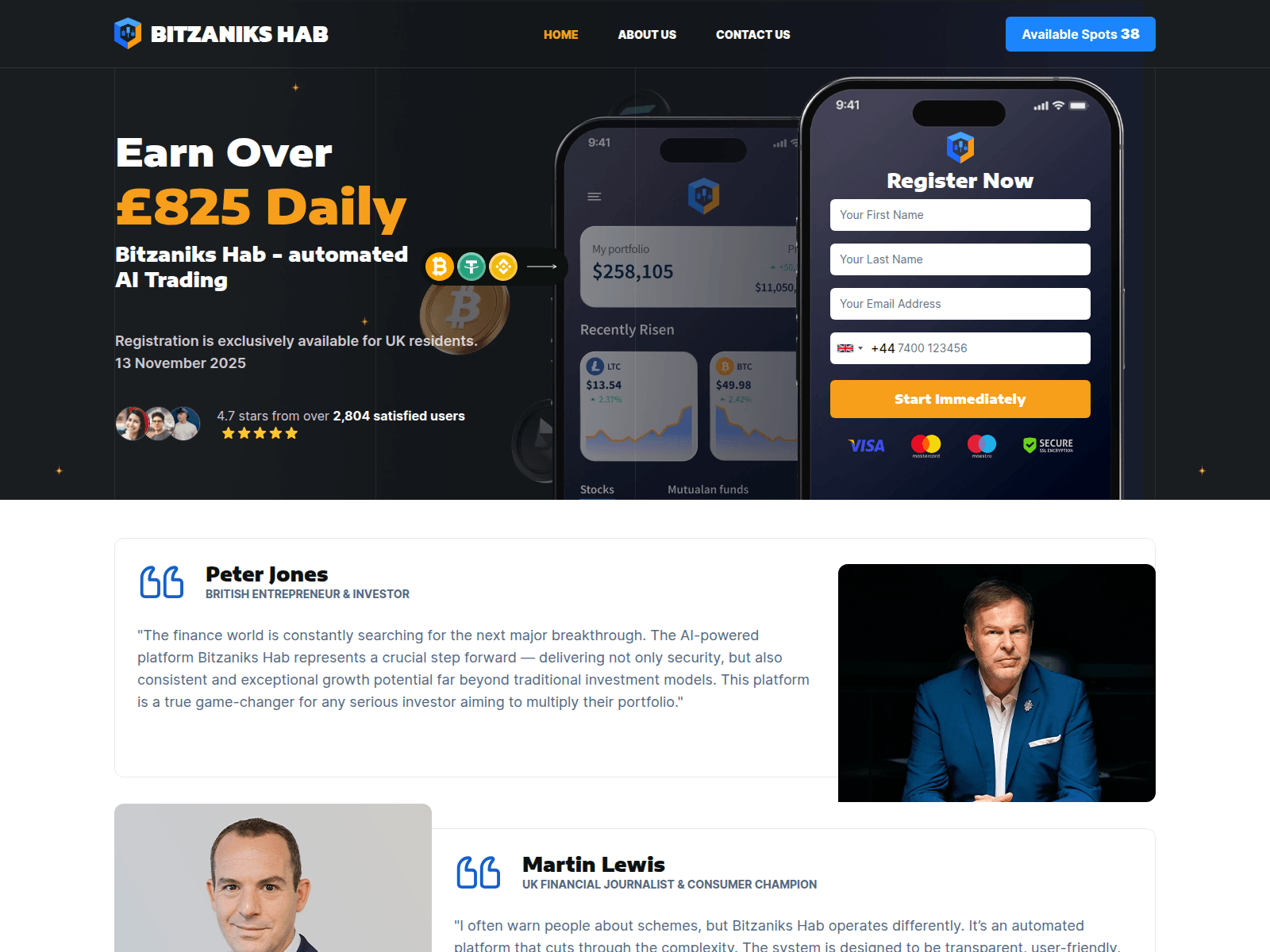 Screenshot of bitzanikshab.com