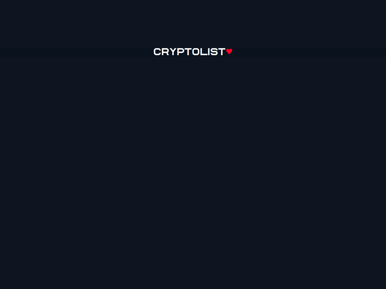 Screenshot of entry-cryptolist.app