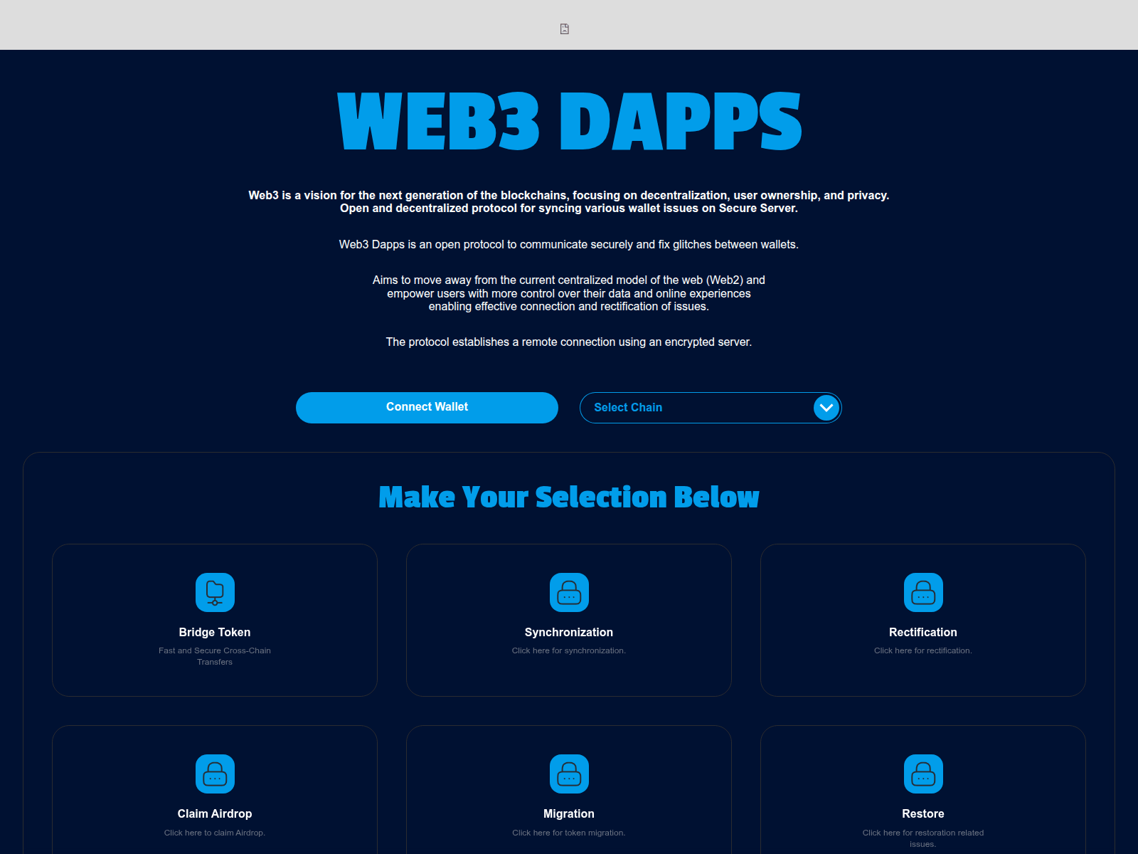 Screenshot of web3pro.netlify.app